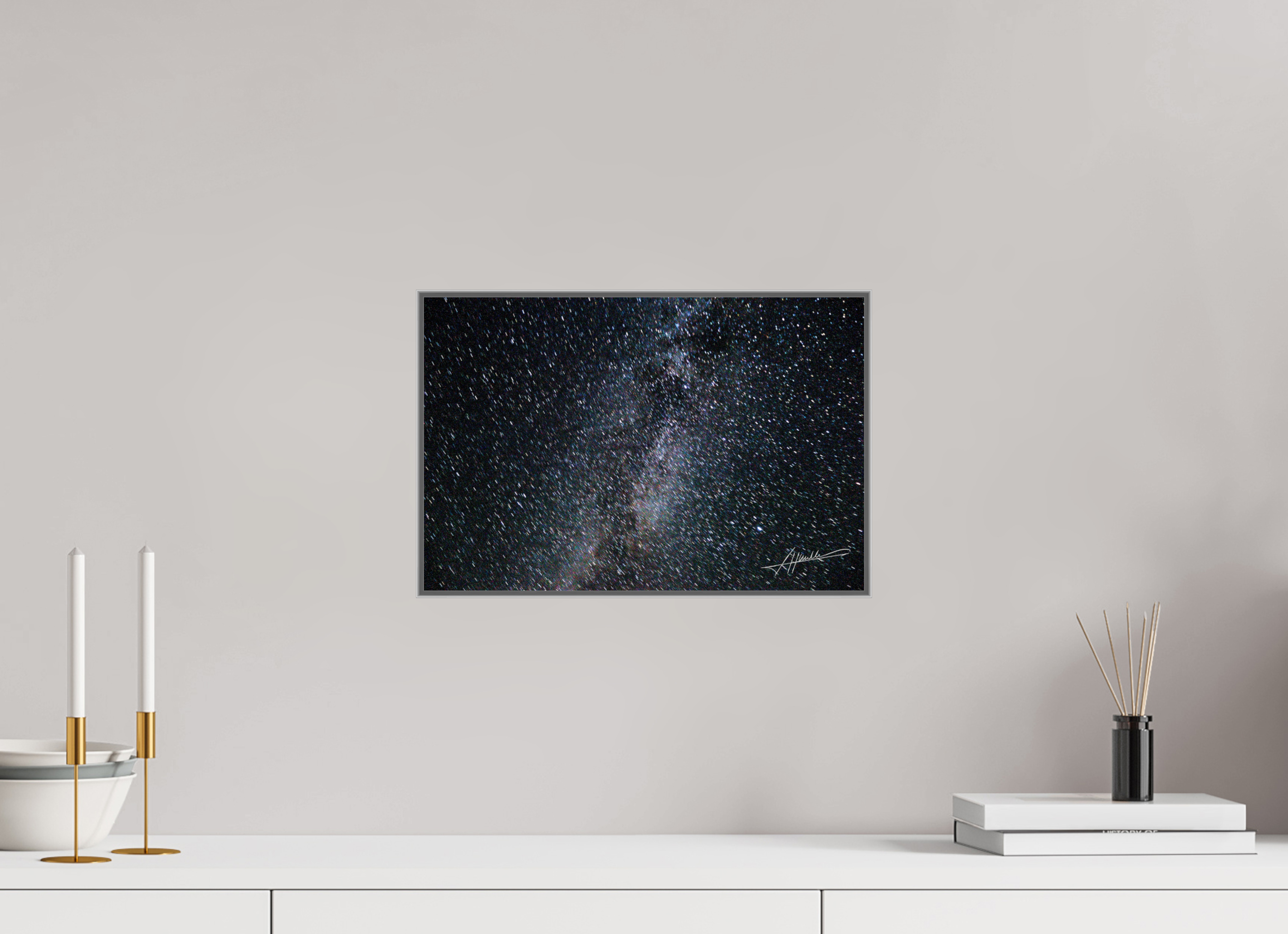 15 x 10″, Aluminum ArtBox Milky Way Galaxy