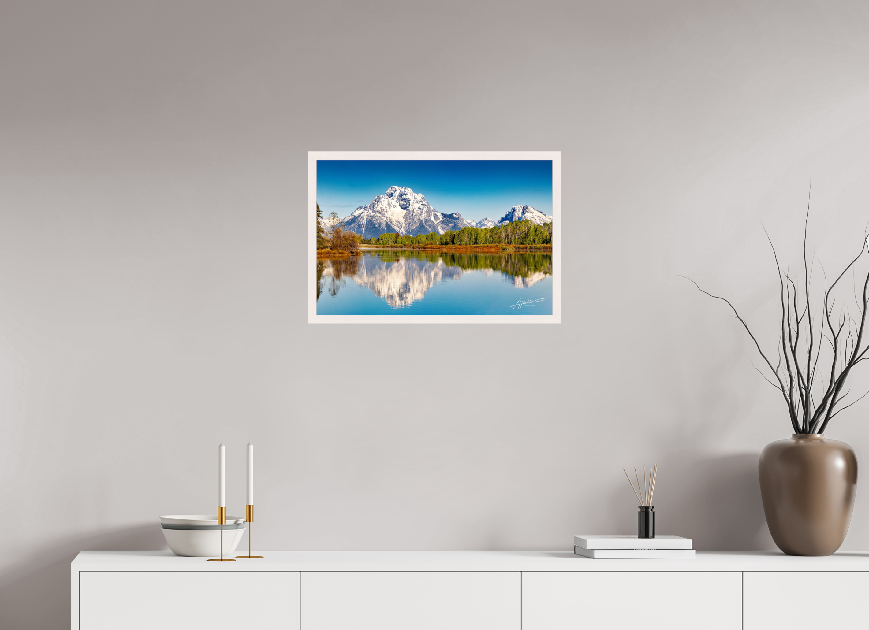 24 x 16″, Gallery Frame Serene Reflection