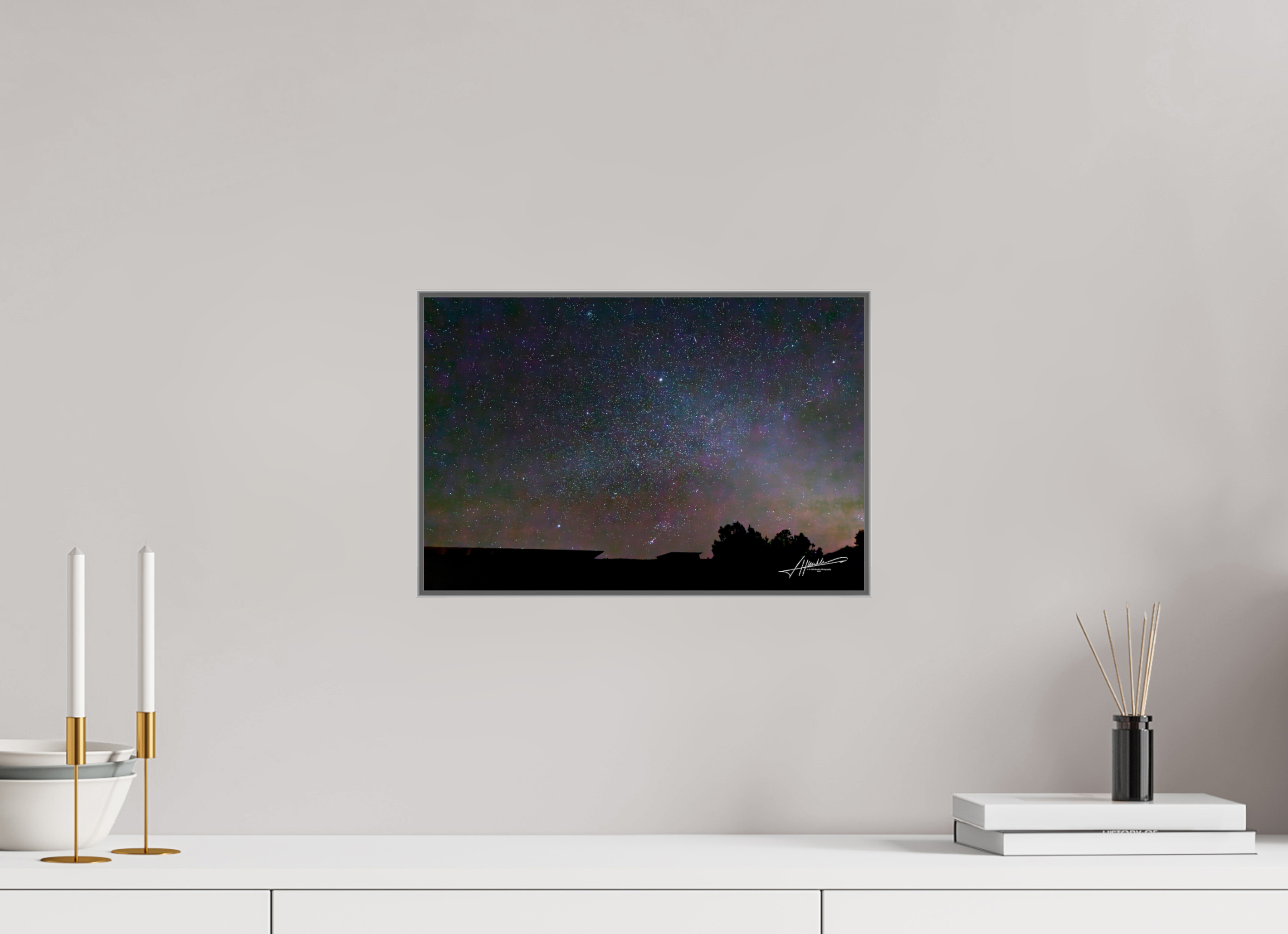 15 x 10″, Aluminum ArtBox Watching the Stars
