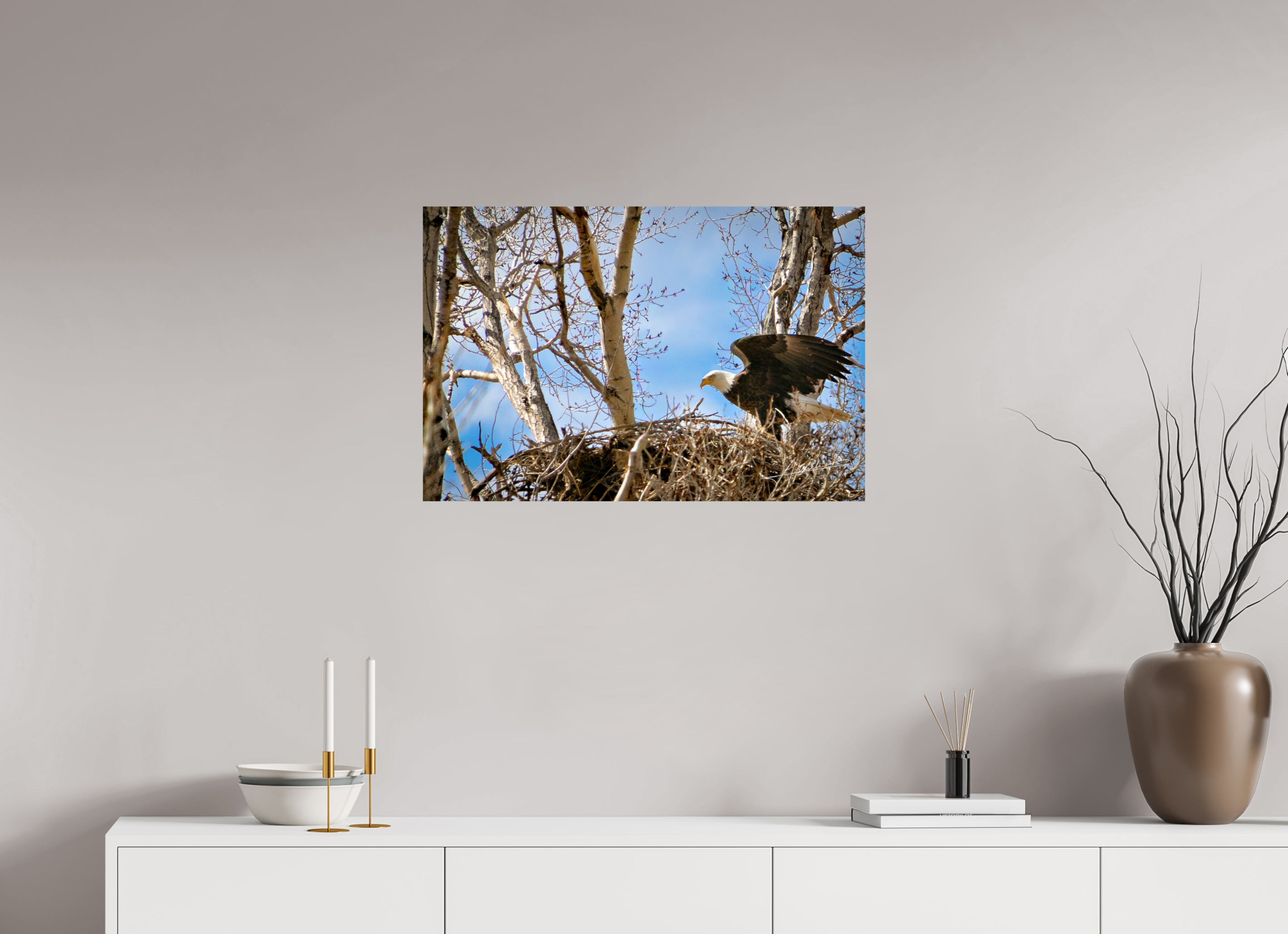 30 x 20″, Photo Print On Fuji Crystal DP II The Eagles Nest