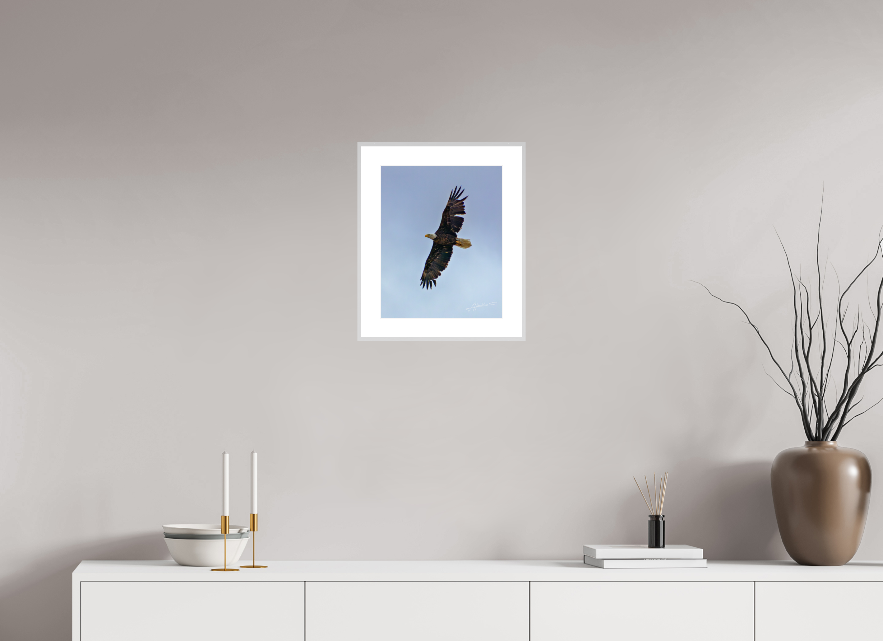 12 x 15″, Changeable Magnetic Frame Wings Spread