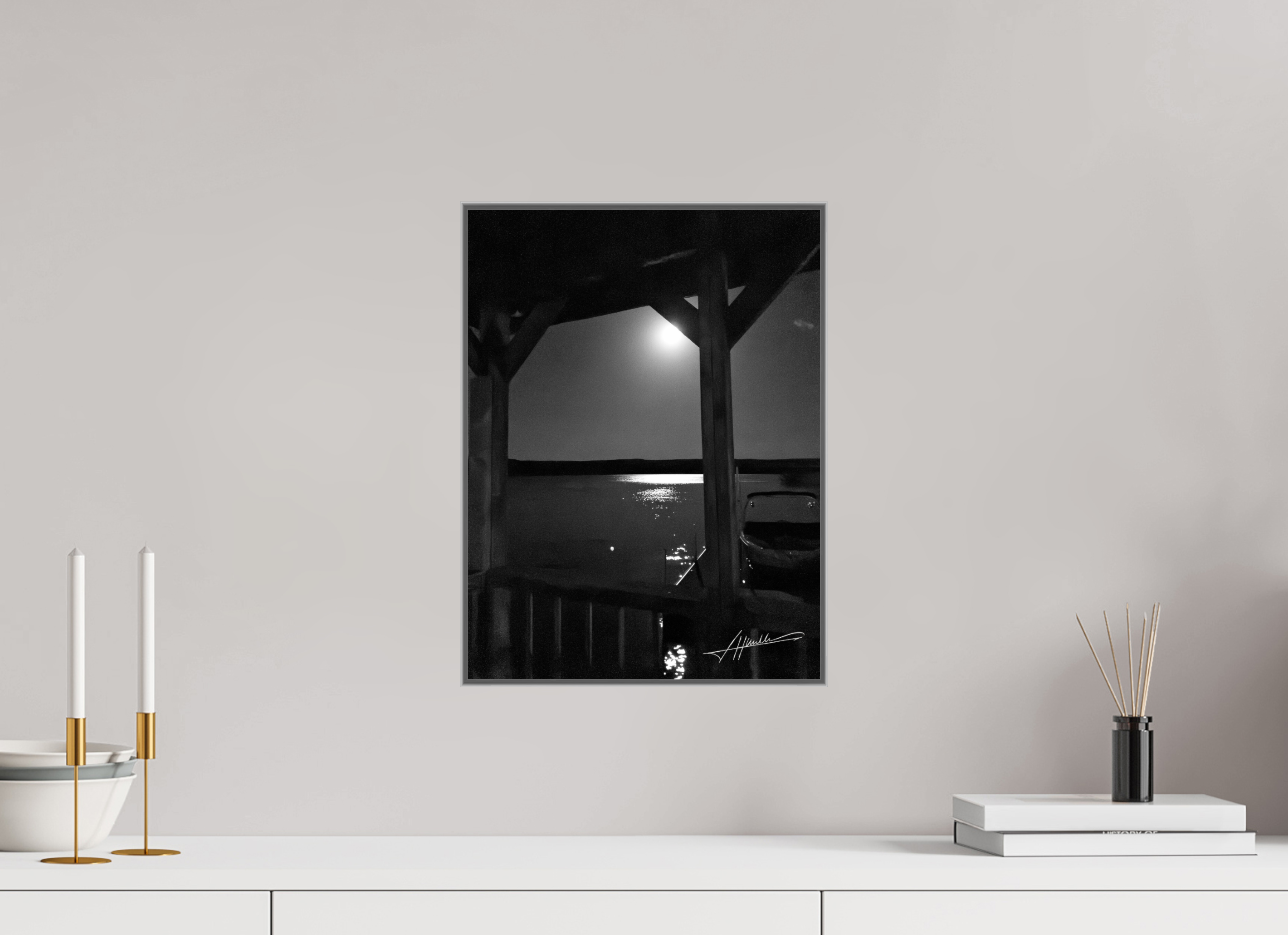 12 x 16″, Aluminum ArtBox A Night on the Water