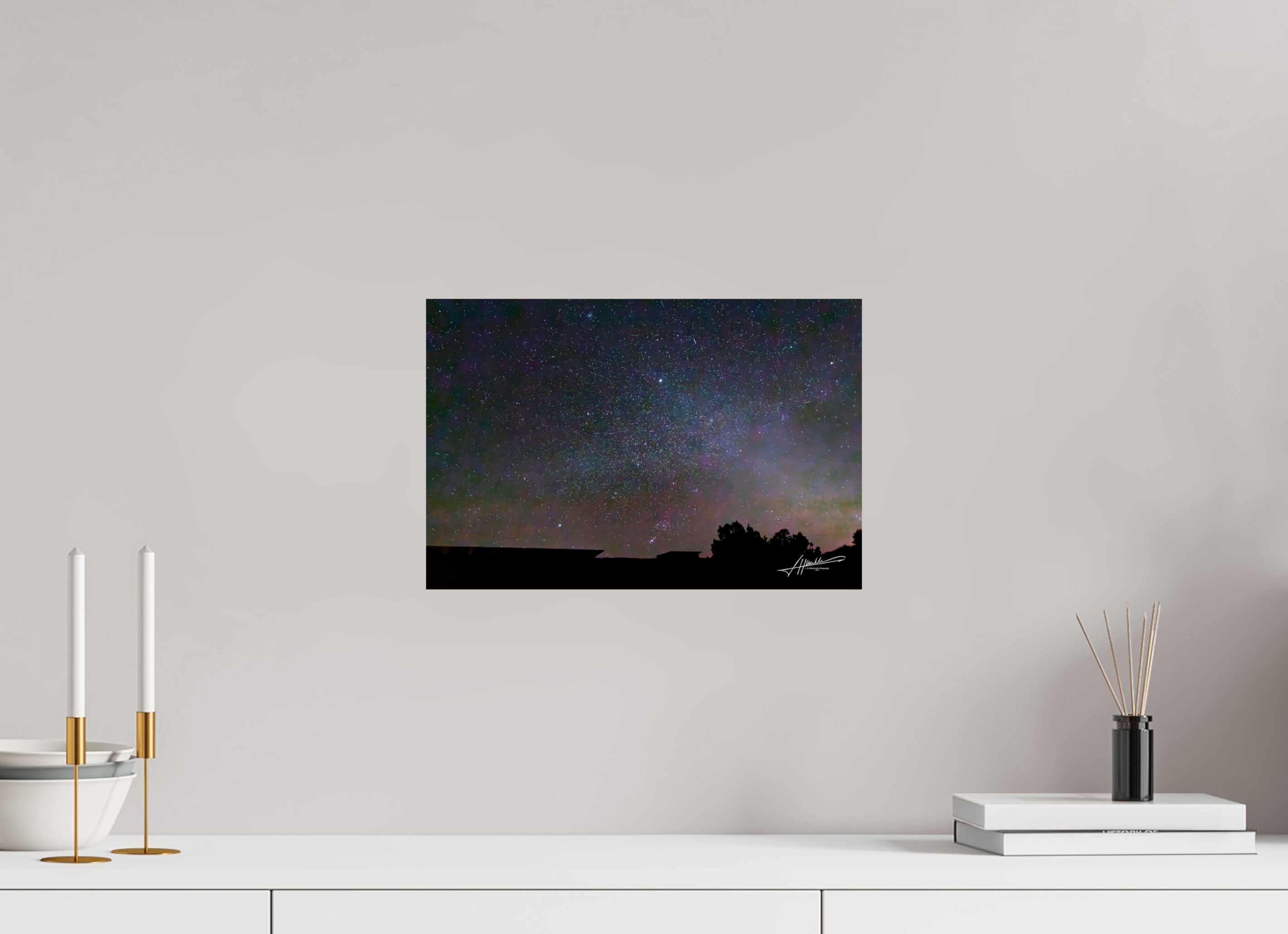 15 x 10″, ChromaLuxe HD Metal Watching the Stars