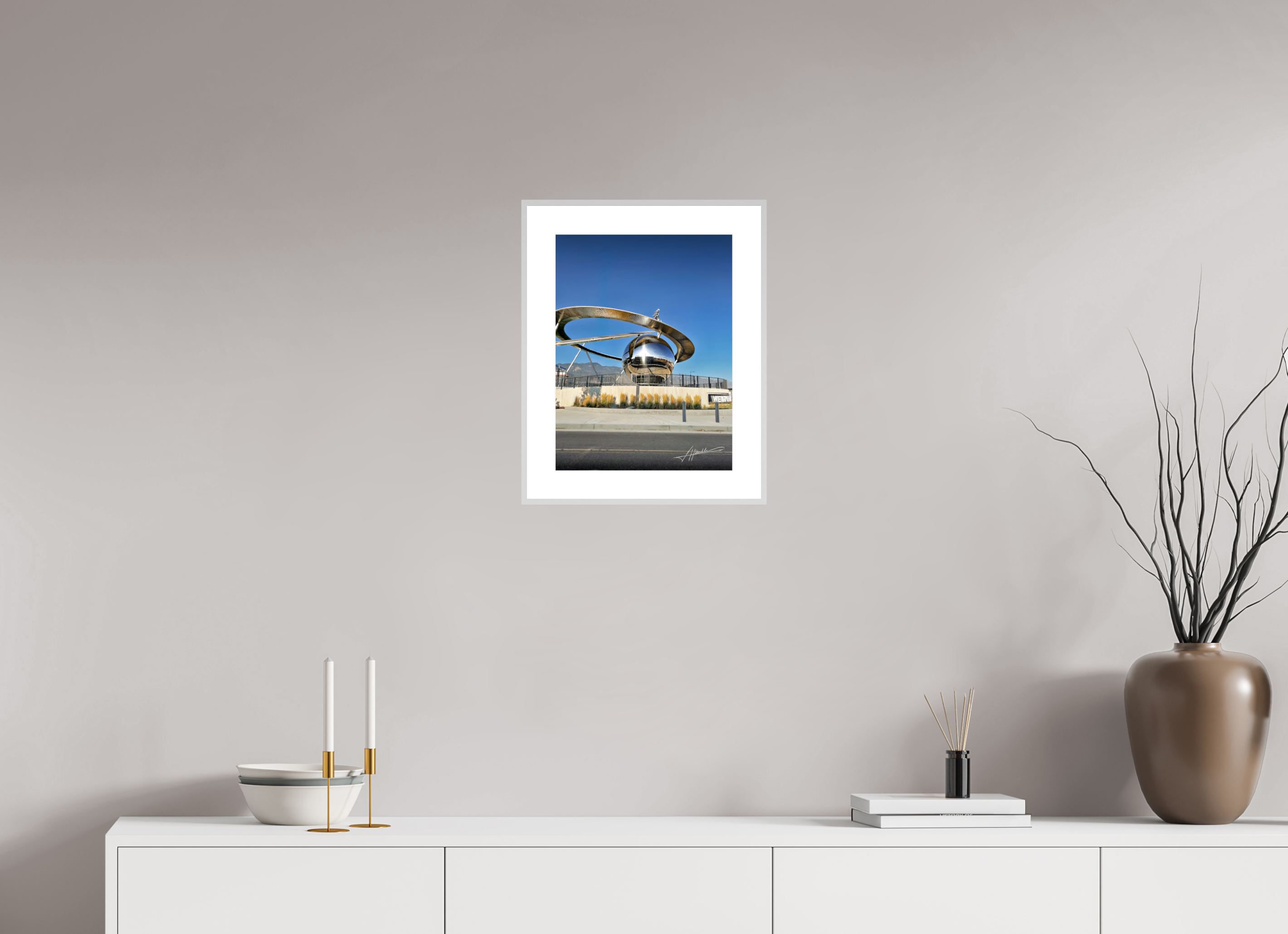 12 x 16″, Changeable Magnetic Frame Epicenter Sculpture