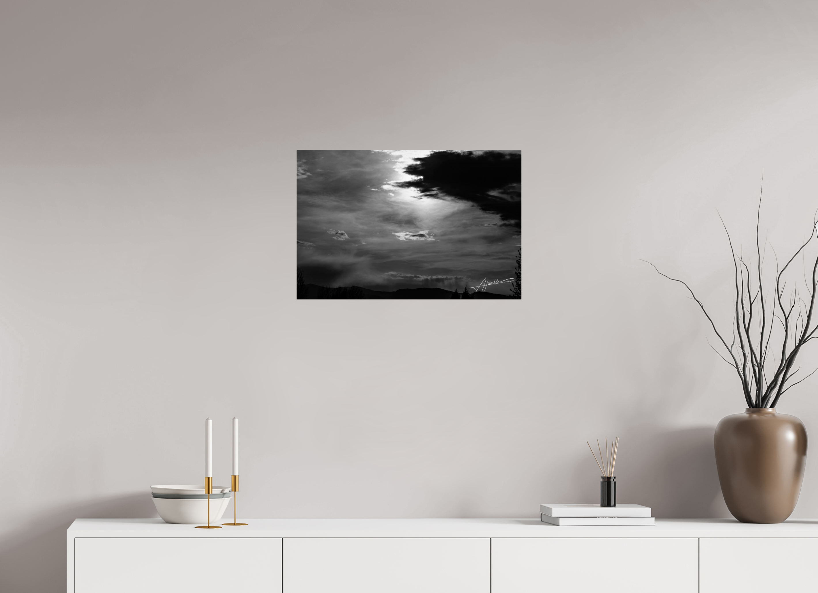 24 x 16″, Photo Print On Ilford Baryta Paper Silver Lining