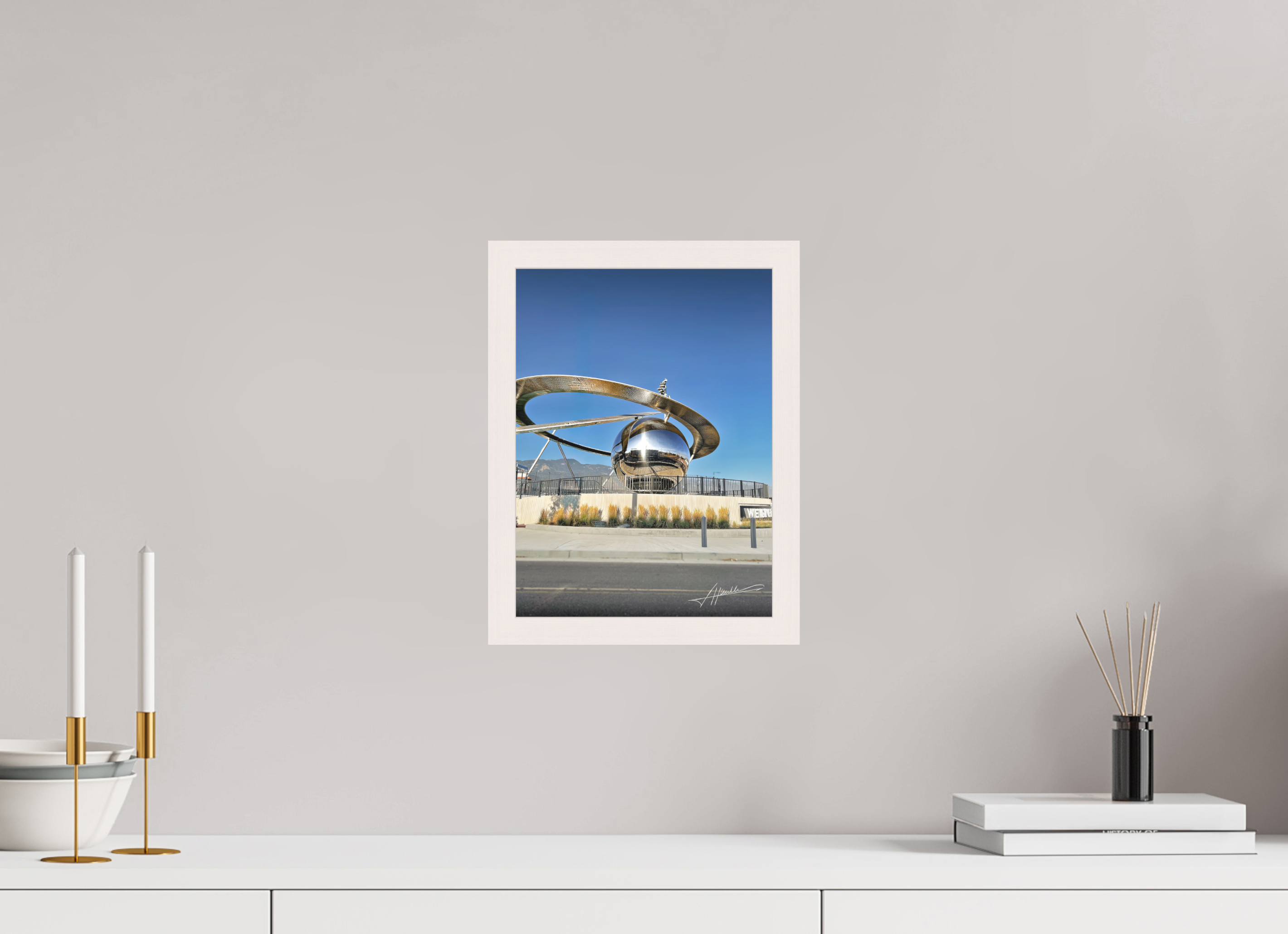 9 x 12″, Shadow Box Frame Epicenter Sculpture