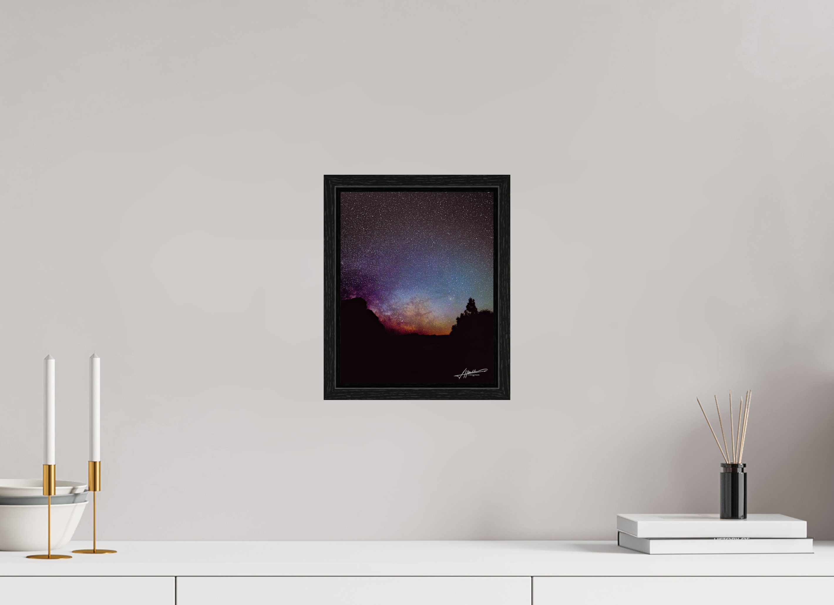 8 x 10″, Floater Frame Eye of the Milky Way