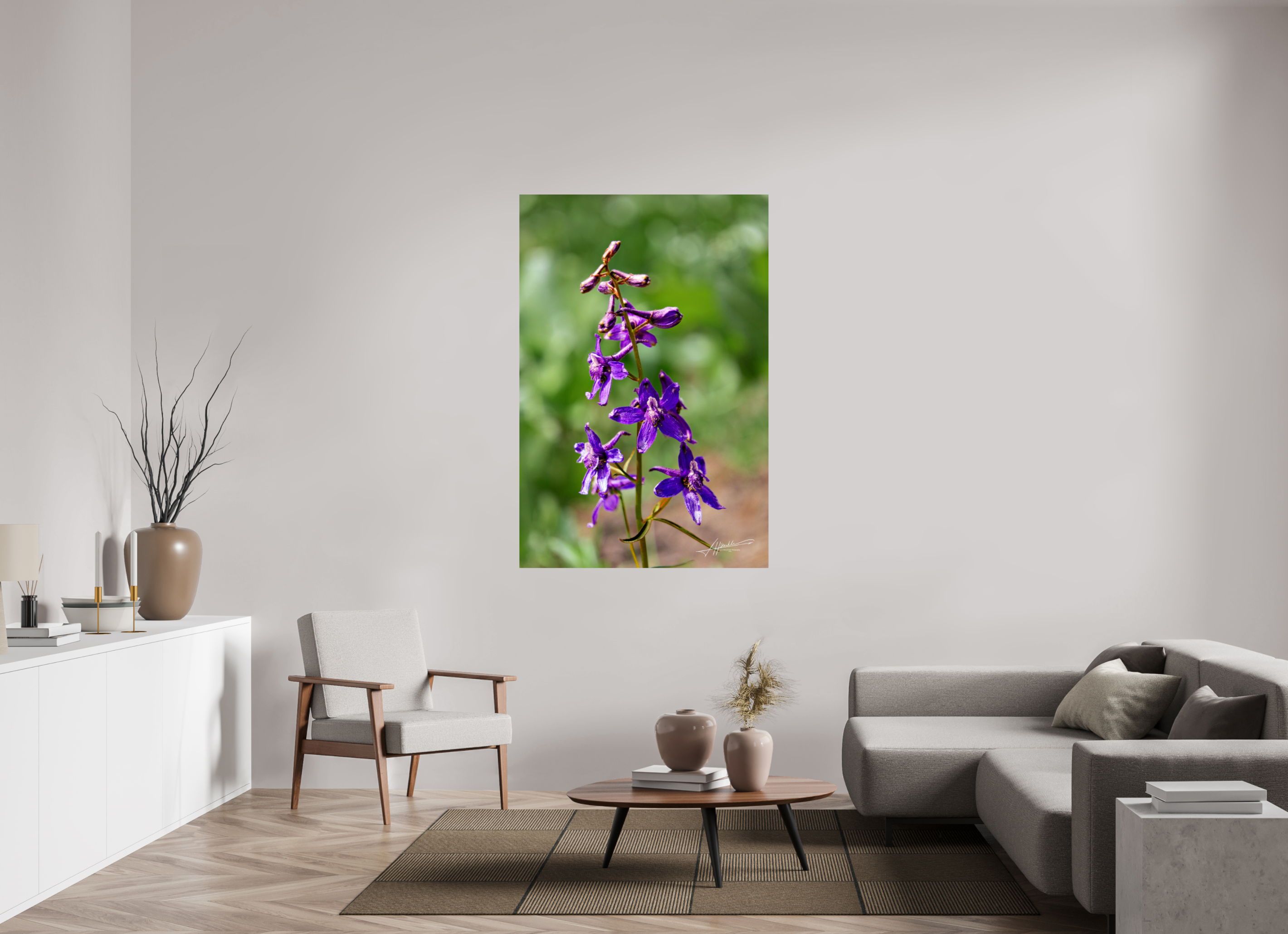 40 x 60″, Fine Art Dibond Spring In Bloom