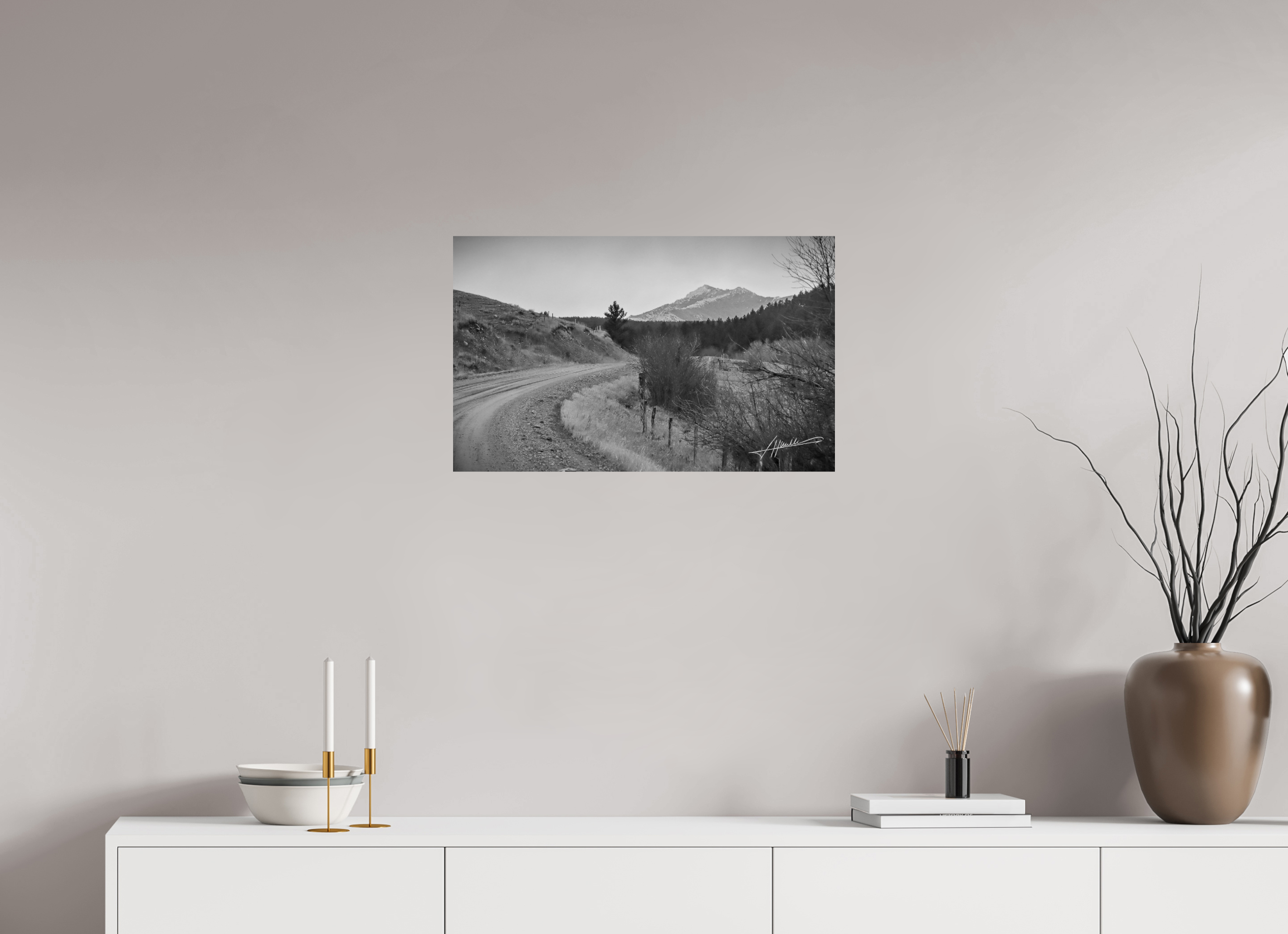 25.9 x 16″, Photo Print On Ilford Baryta Paper The Road to Adventure
