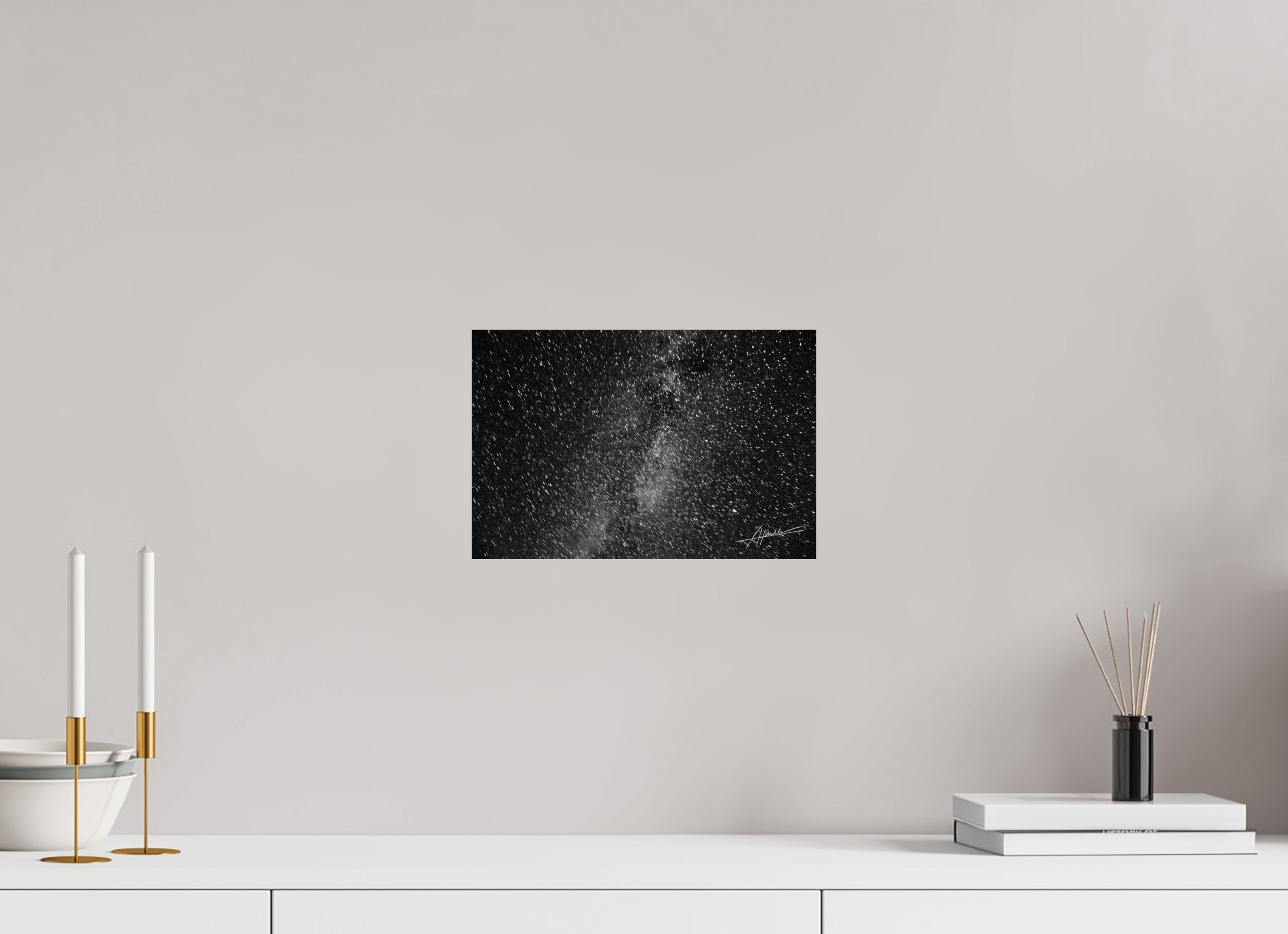 12 x 8″, Photo Print On Ilford Baryta Paper Milky Way Galaxy