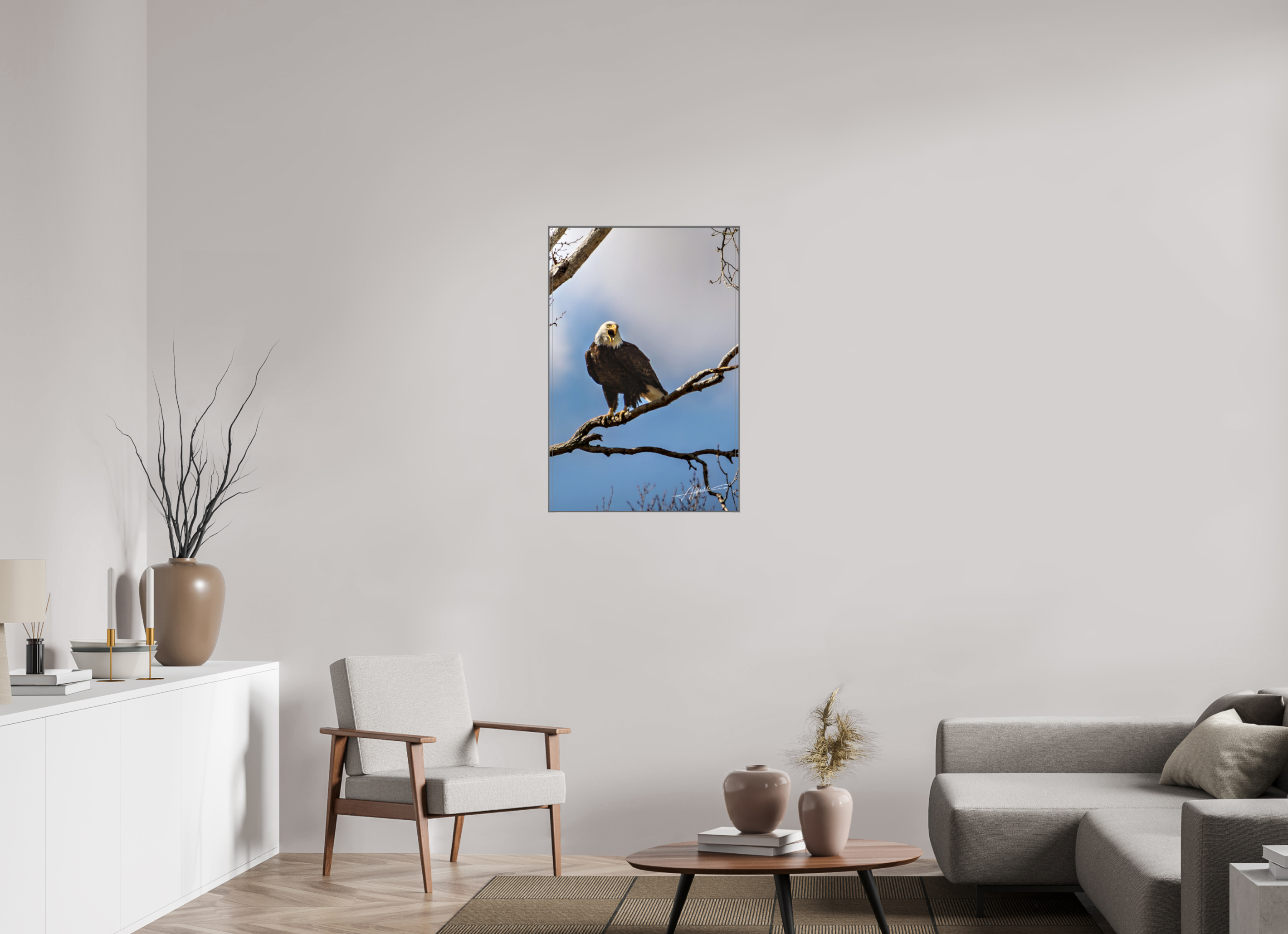24 x 36″, Aluminum ArtBox The Eagle's Call