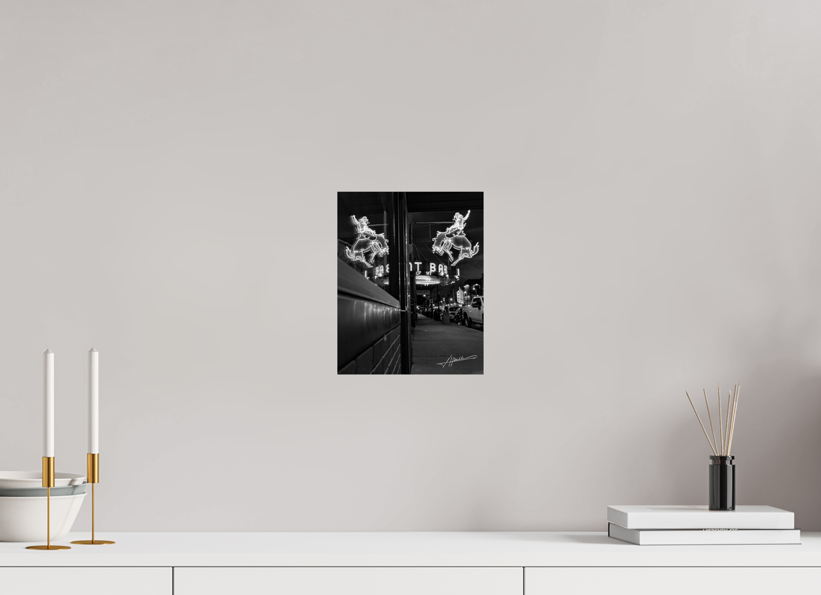 8 x 10″, Photo Print On Ilford Baryta Paper Mint Bar Sherridan