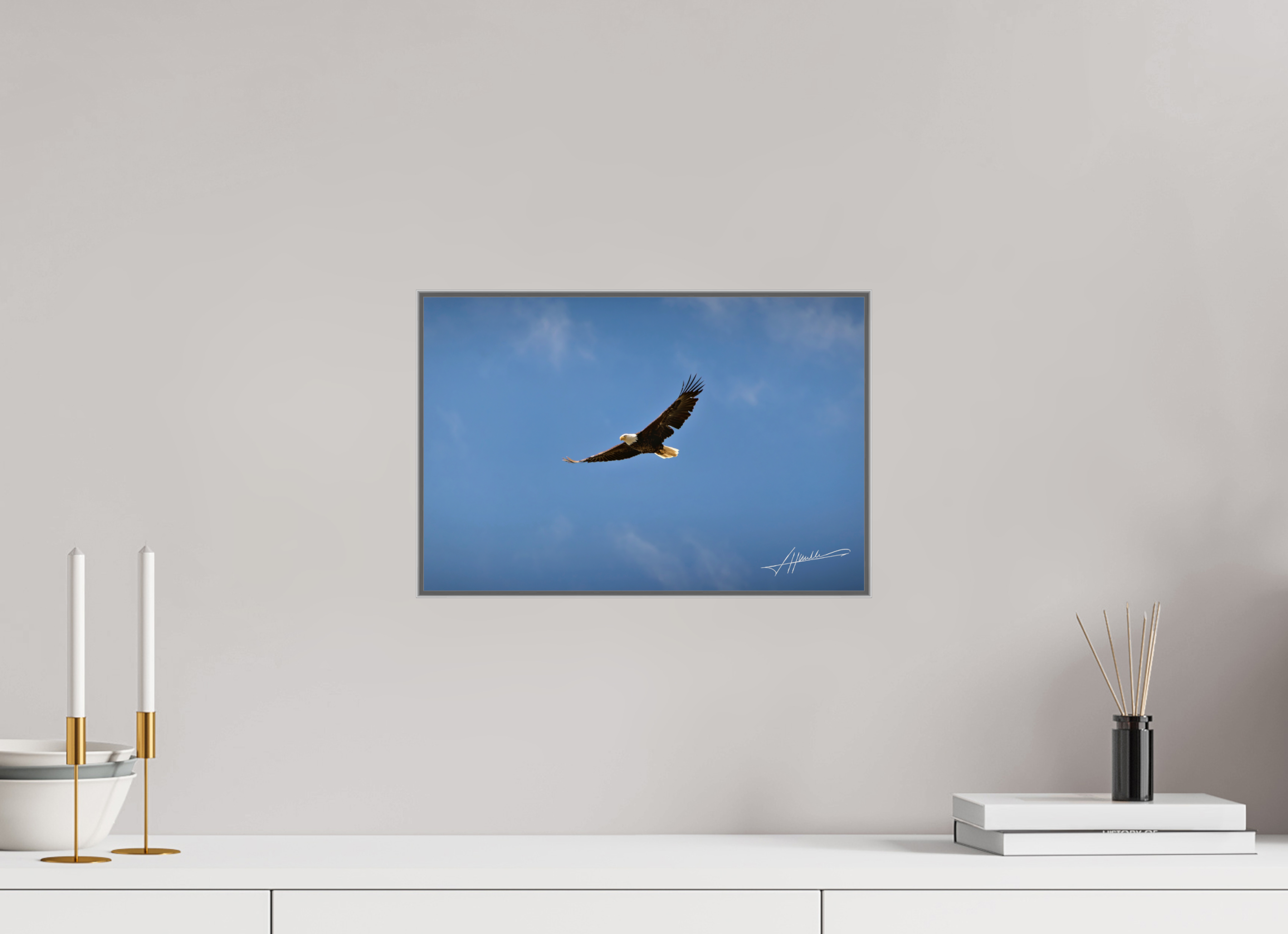 15 x 10″, Aluminum ArtBox Soaring Free
