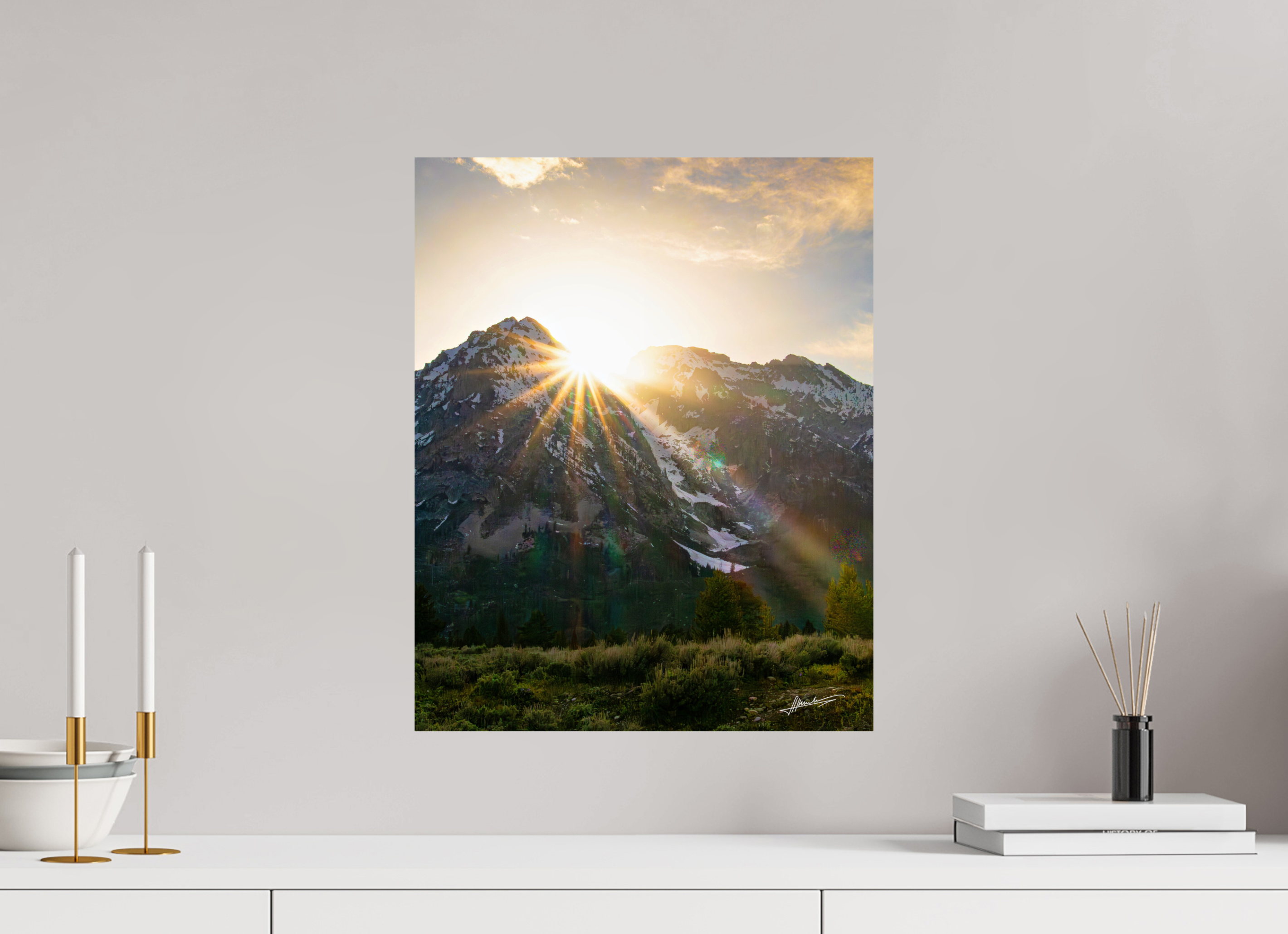 16 x 20″, Photo Print On Fujiflex High Gloss The Last Ray