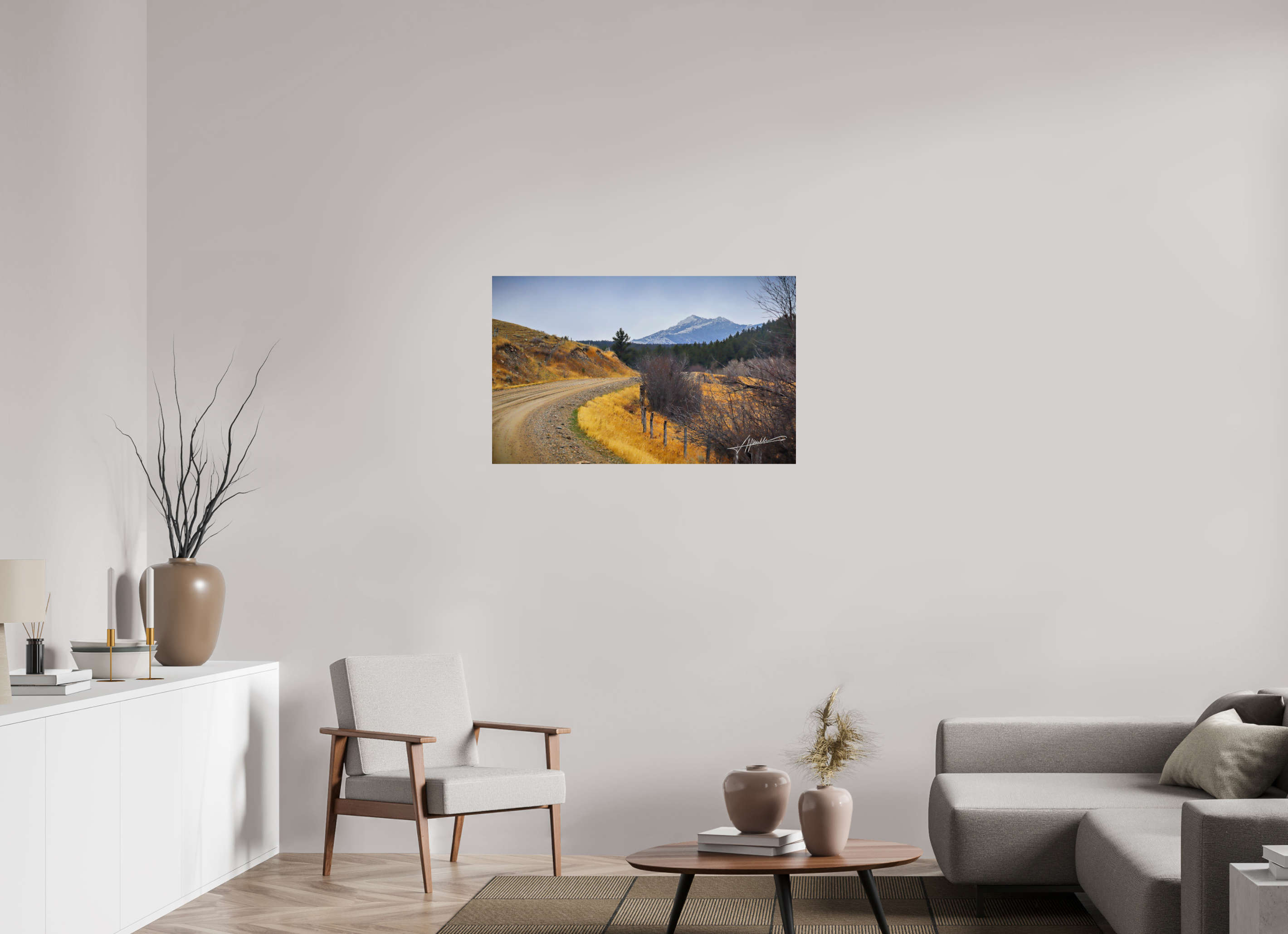 38.8 x 24″, Metallic Photo Print On Fuji Crystal Pearl The Road to Adventure