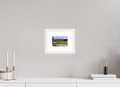 6 x 4″, Solid Wood Frame with Passe-partout Reflecting Peaks