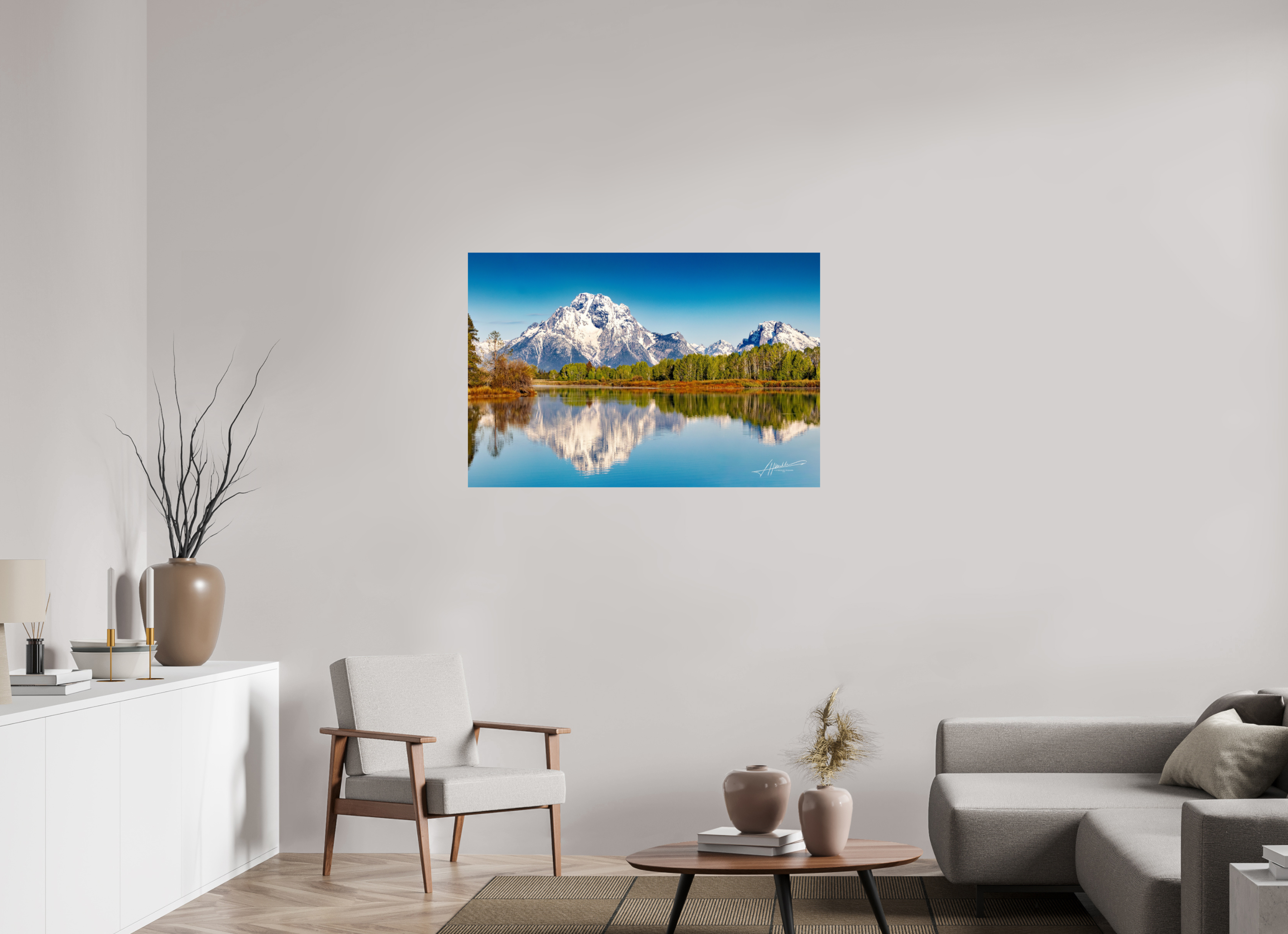 45 x 30″, Fine Art Print Serene Reflection