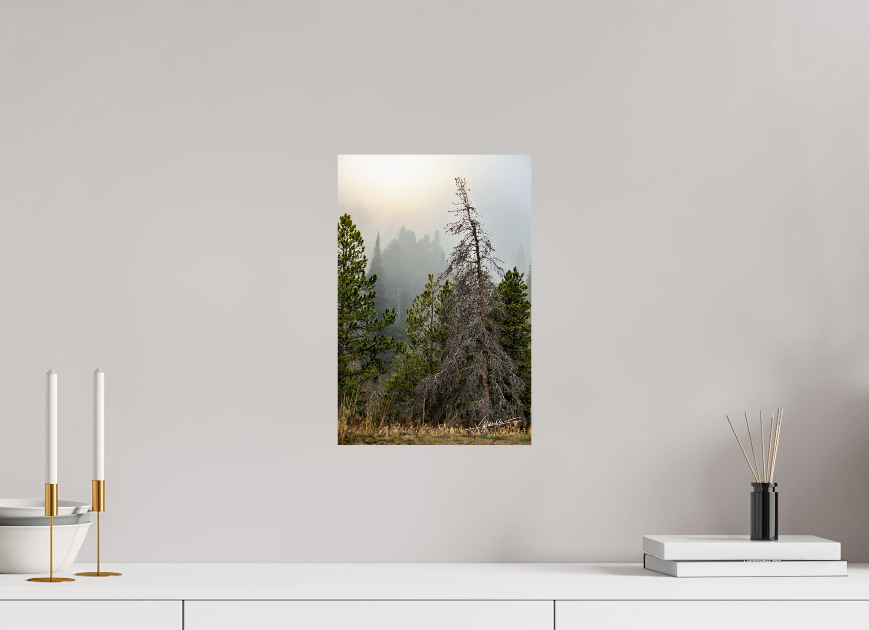 10 x 15″, Photo Print On Fuji Crystal DP II The Lifting Fog