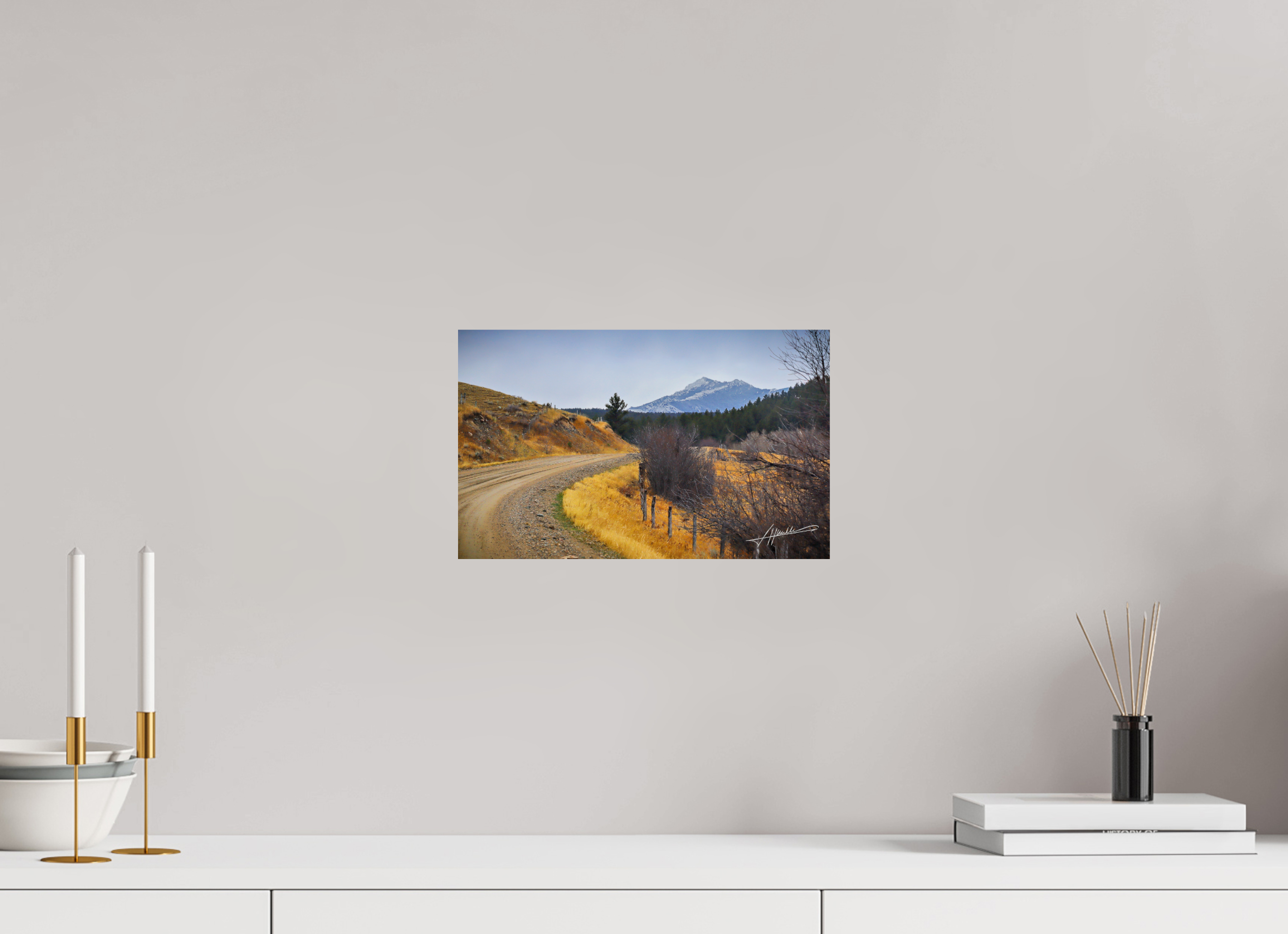 13 x 8″, Photo Print On Fujiflex High Gloss The Road to Adventure