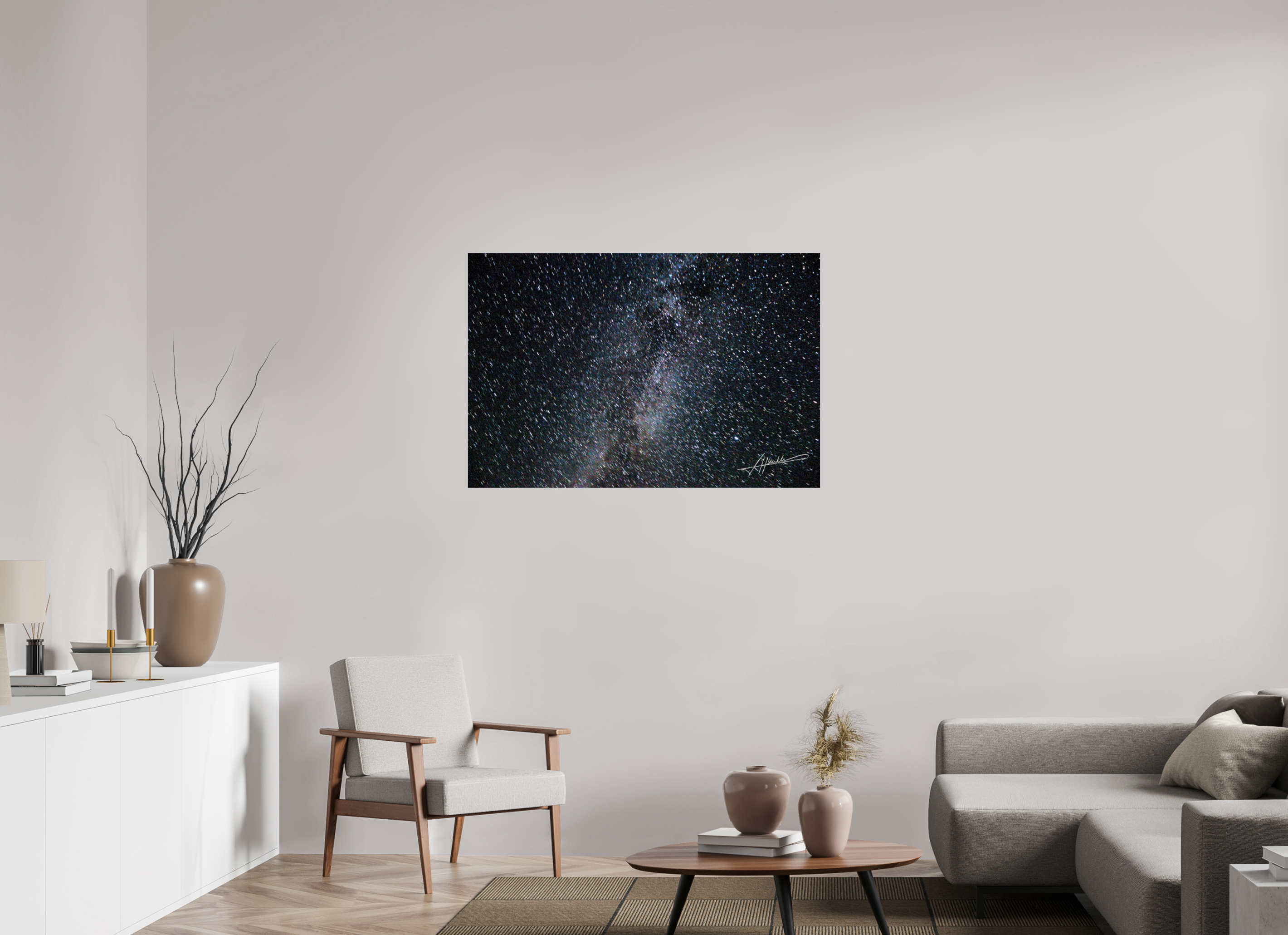 45 x 30″, Photo Print On Fuji Crystal DP II Milky Way Galaxy