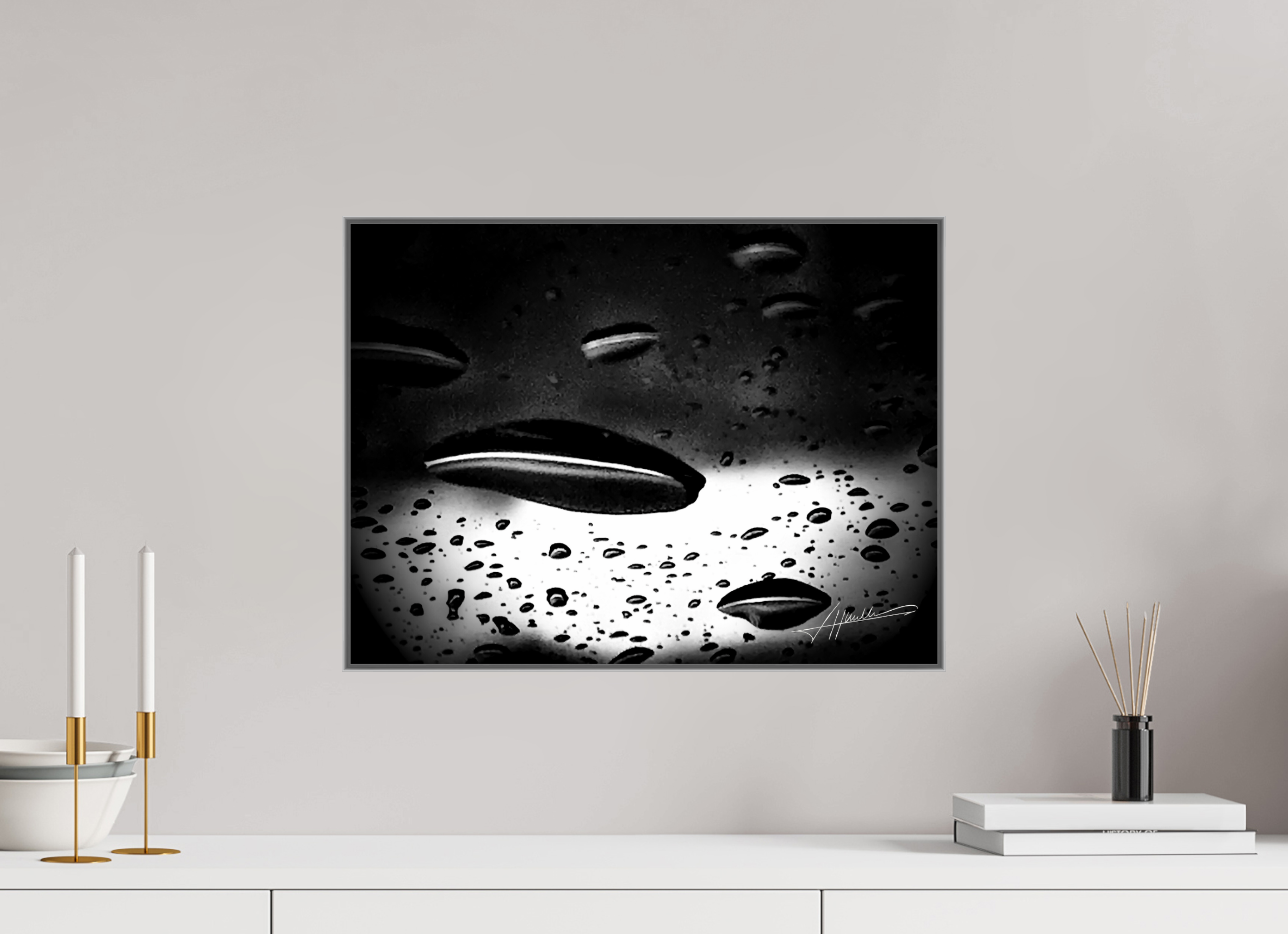 20 x 15″, Aluminum ArtBox Collection of Water