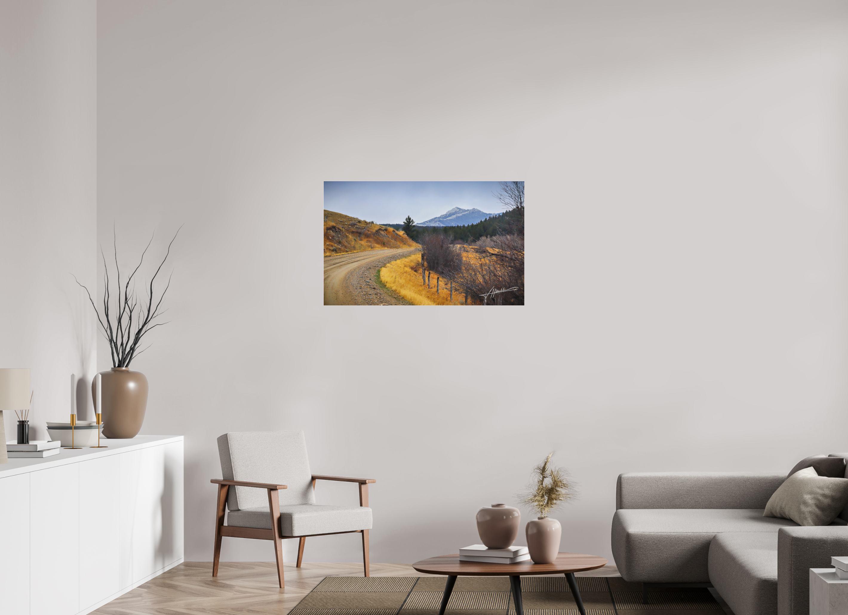 38.8 x 24″, Fine Pigment Under Acrylic The Road to Adventure