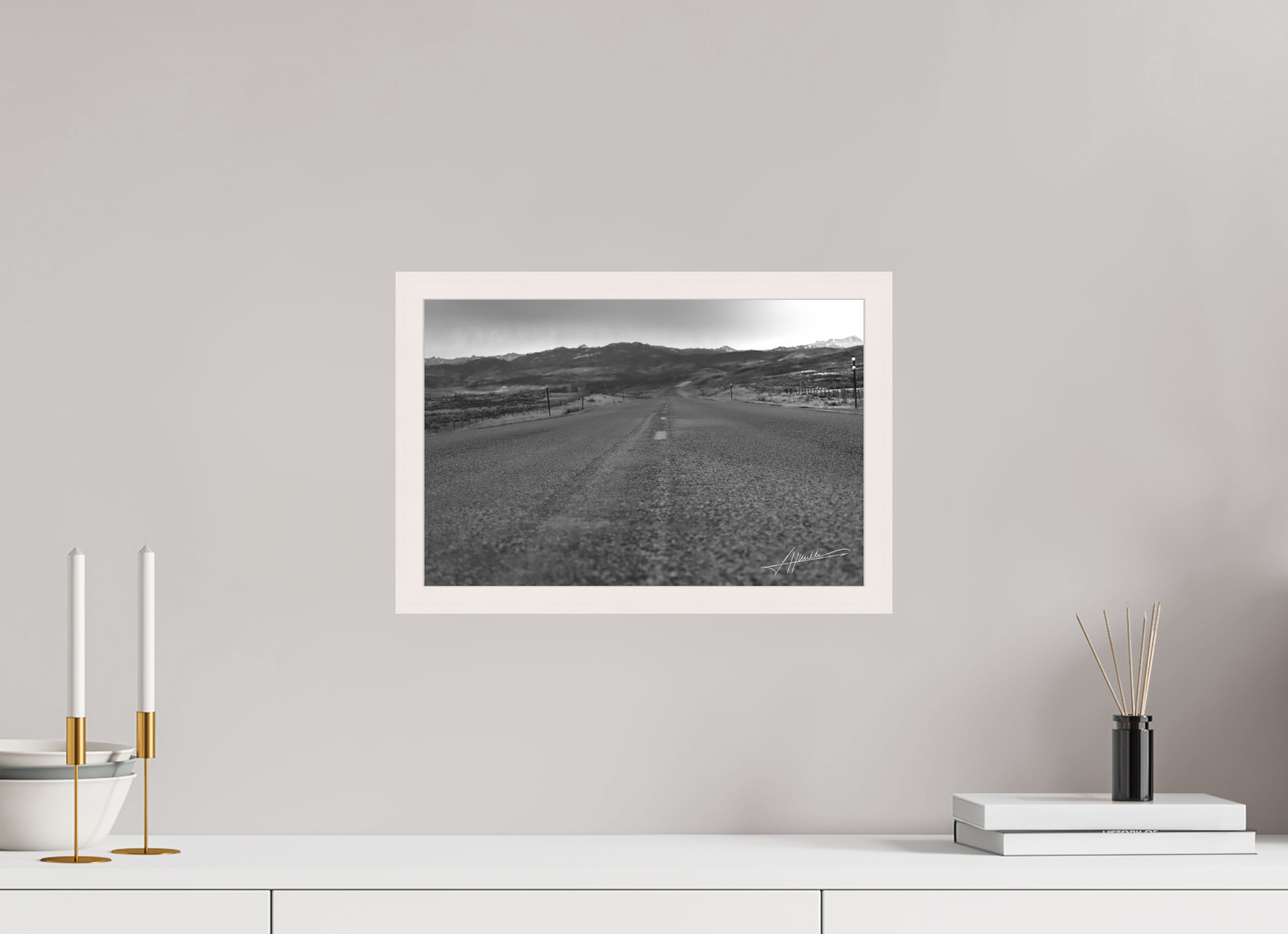 15 x 10″, Shadow Box Frame Highway to the Storm
