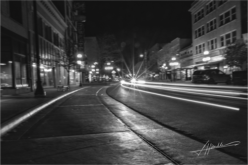 Main image A Street at Night