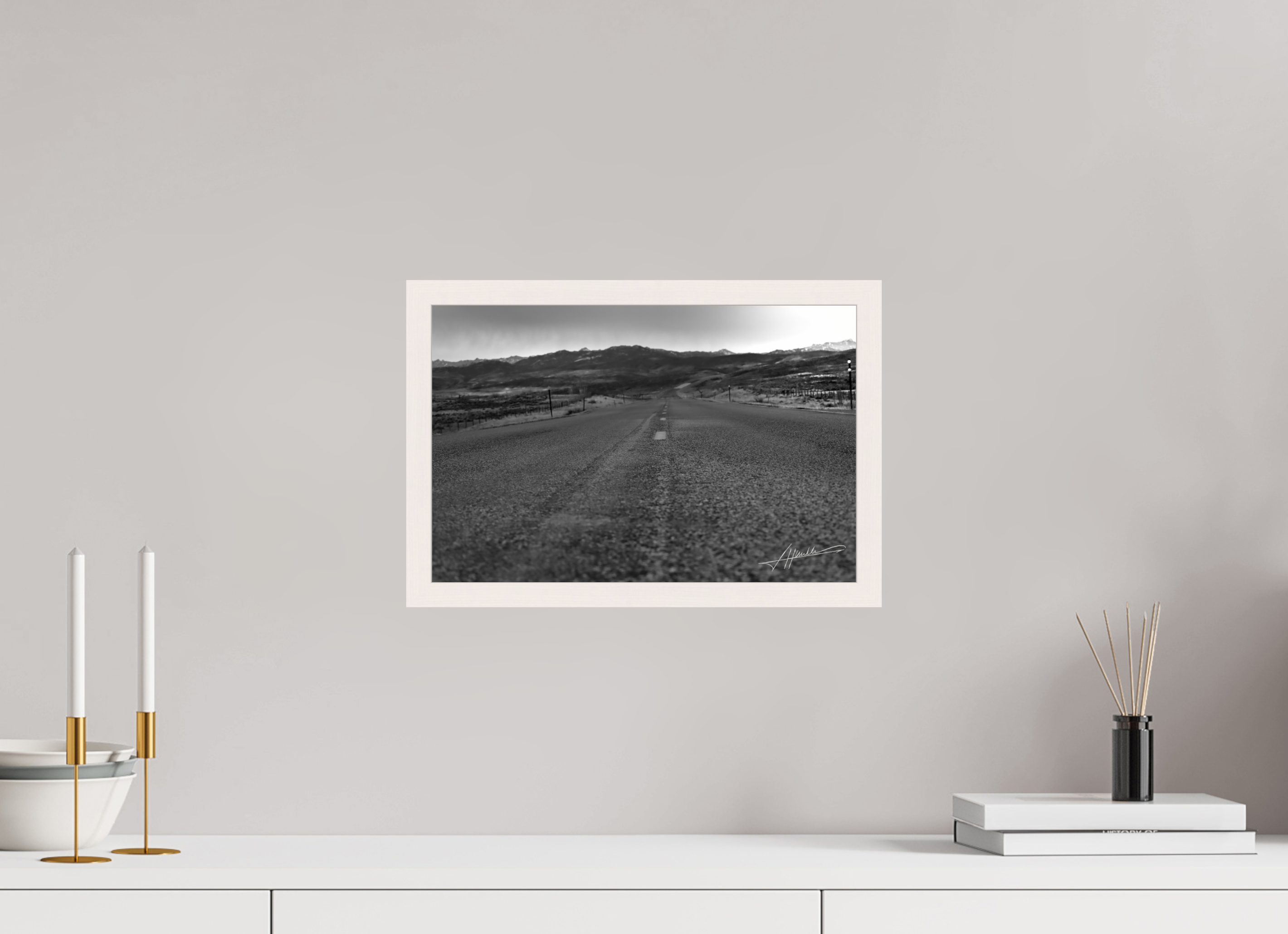 15 x 10″, Gallery Frame Highway to the Storm