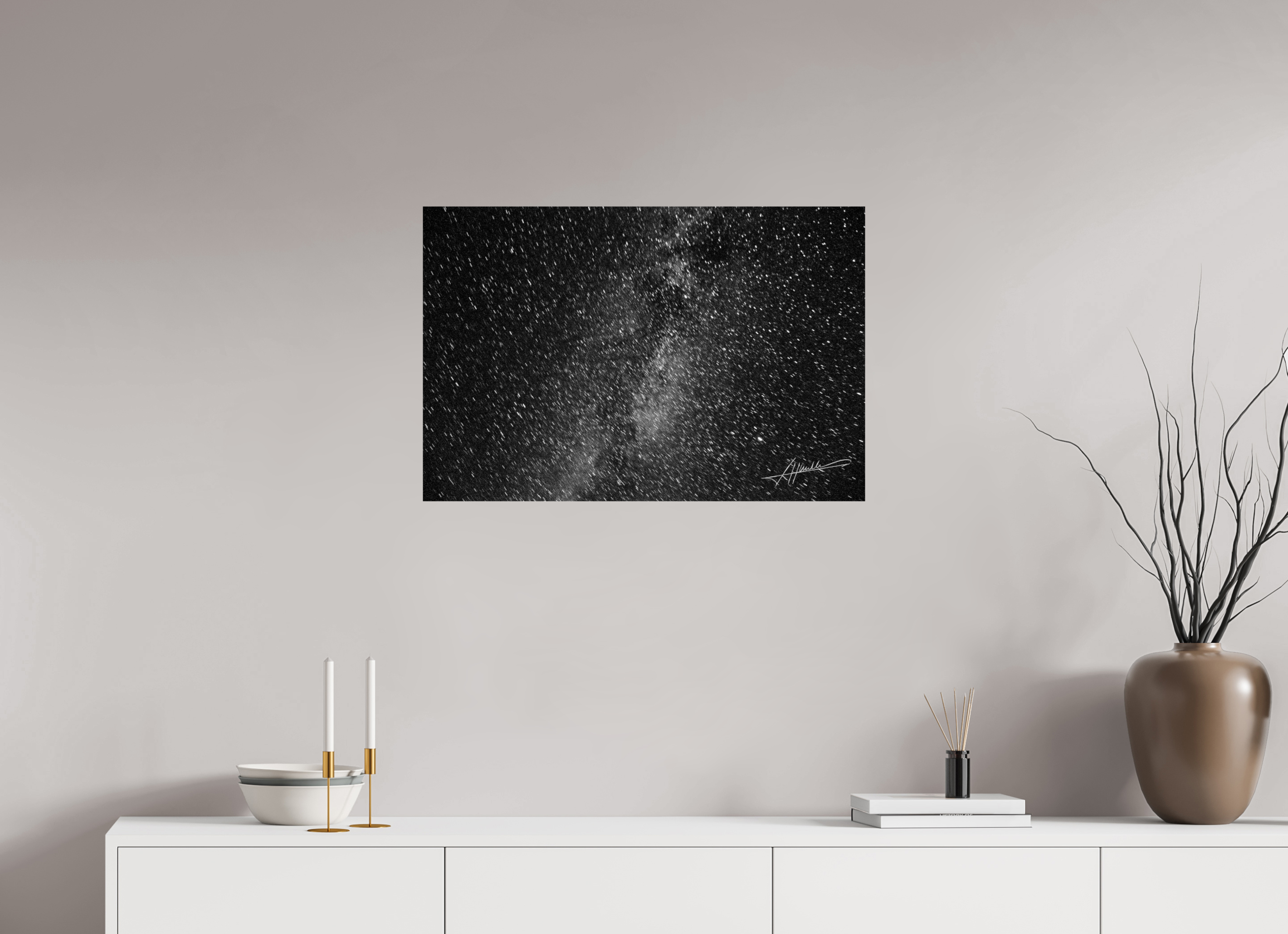 30 x 20″, Photo Print On Ilford Baryta Paper Milky Way Galaxy