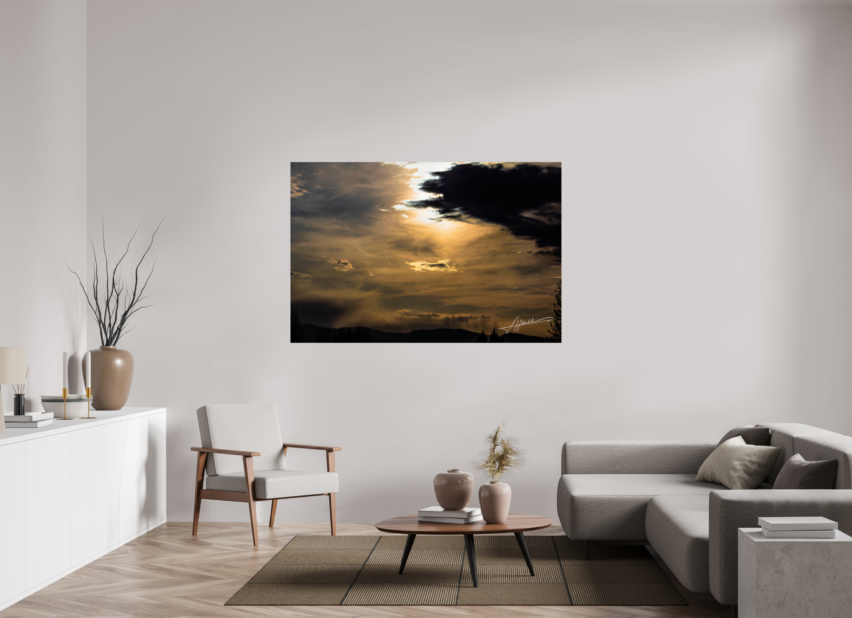 66 x 44″, Metallic Photo Print On Fuji Crystal Pearl Silver Lining