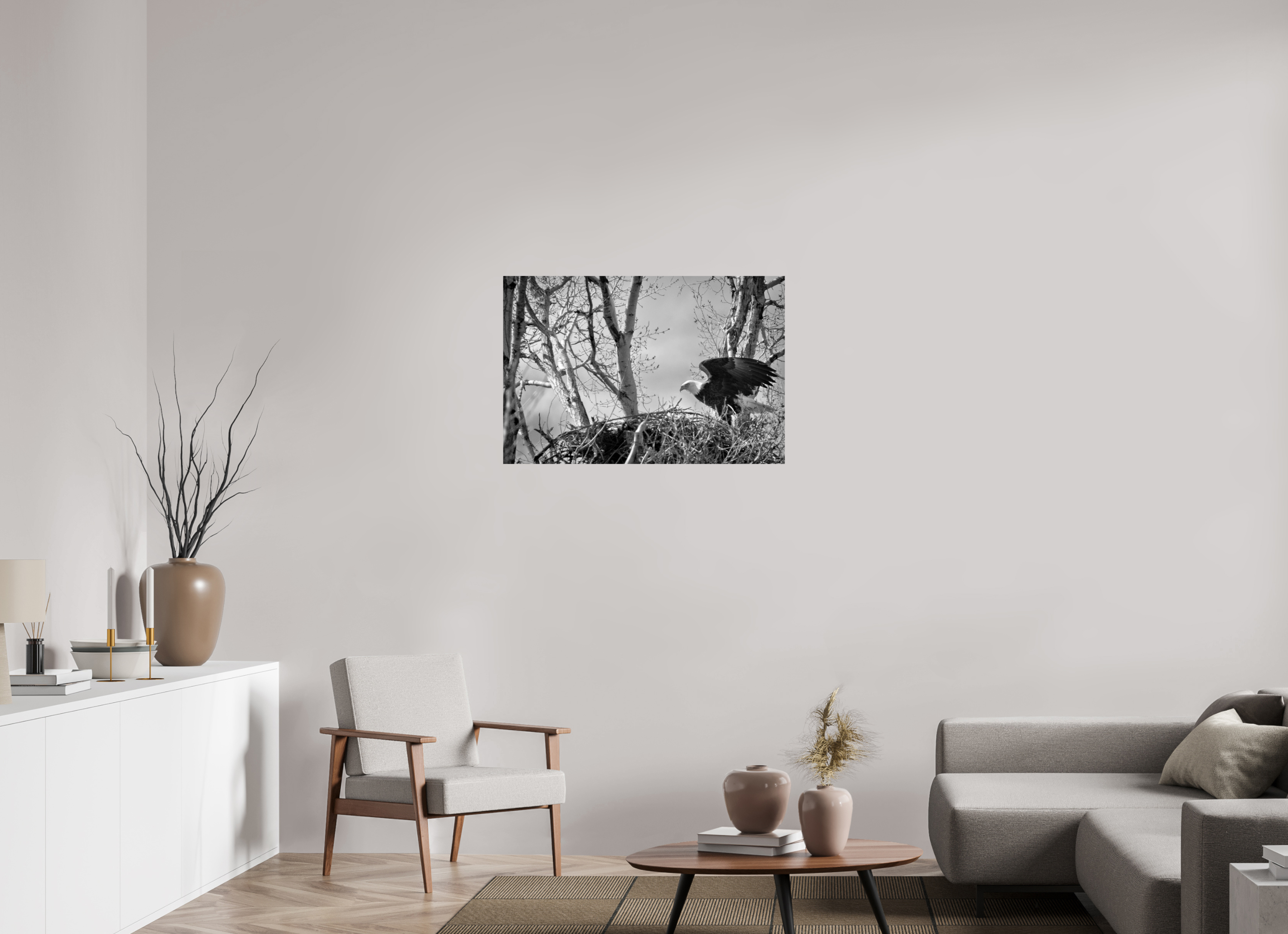 36 x 24″, Photo Print On Ilford Baryta Paper The Eagles Nest
