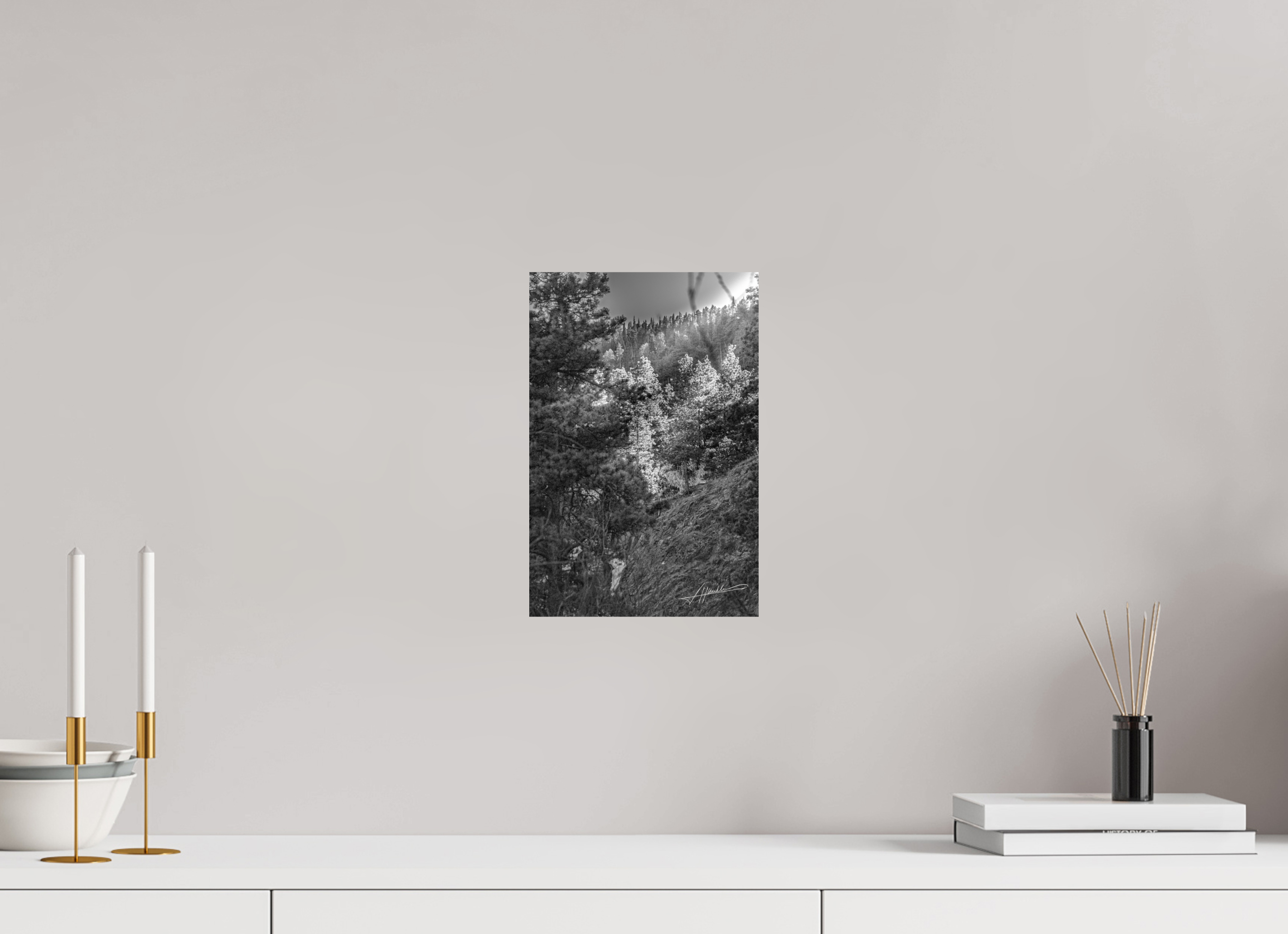 8 x 12″, Photo Print On Fuji Crystal DP II Sun in the Mountains