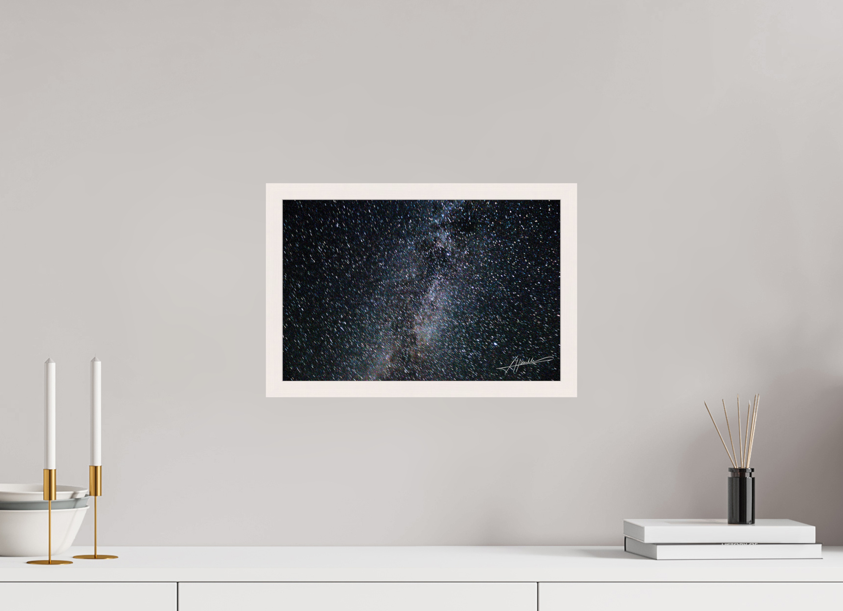 15 x 10″, Gallery Frame Milky Way Galaxy