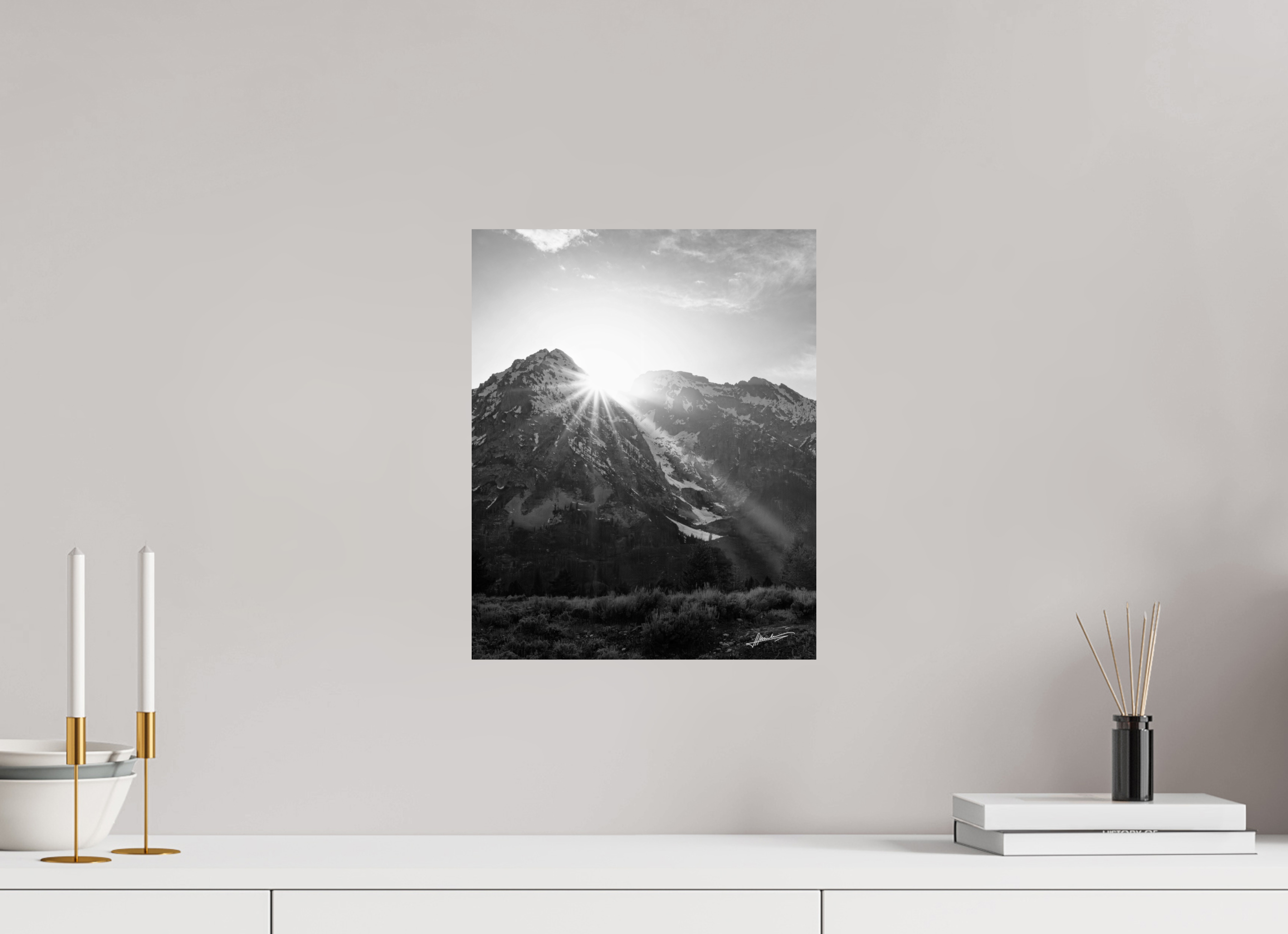 12 x 15″, Photo Print On Ilford Baryta Paper The Last Ray