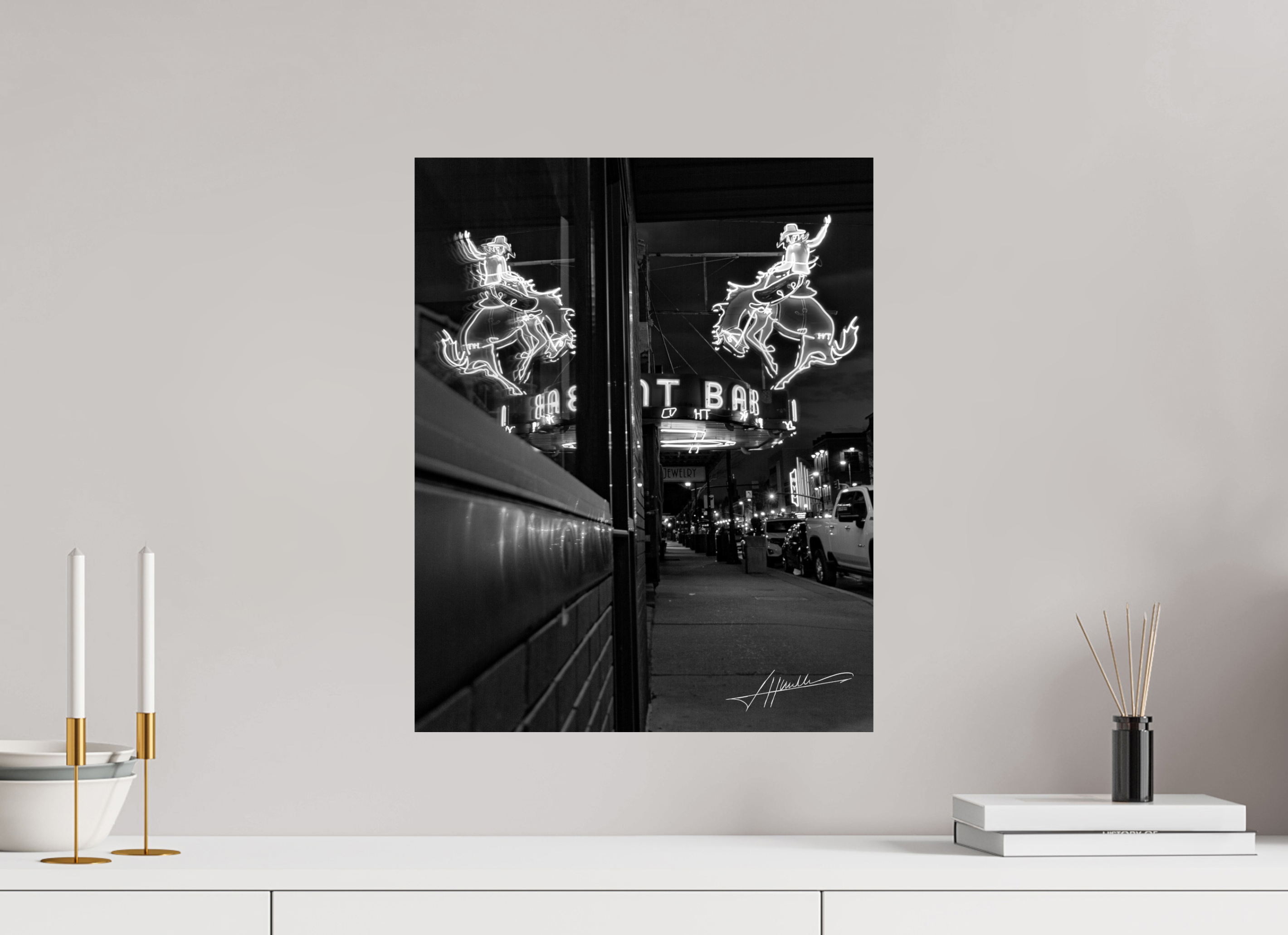 16 x 20″, Photo Print On Ilford Baryta Paper Mint Bar Sherridan