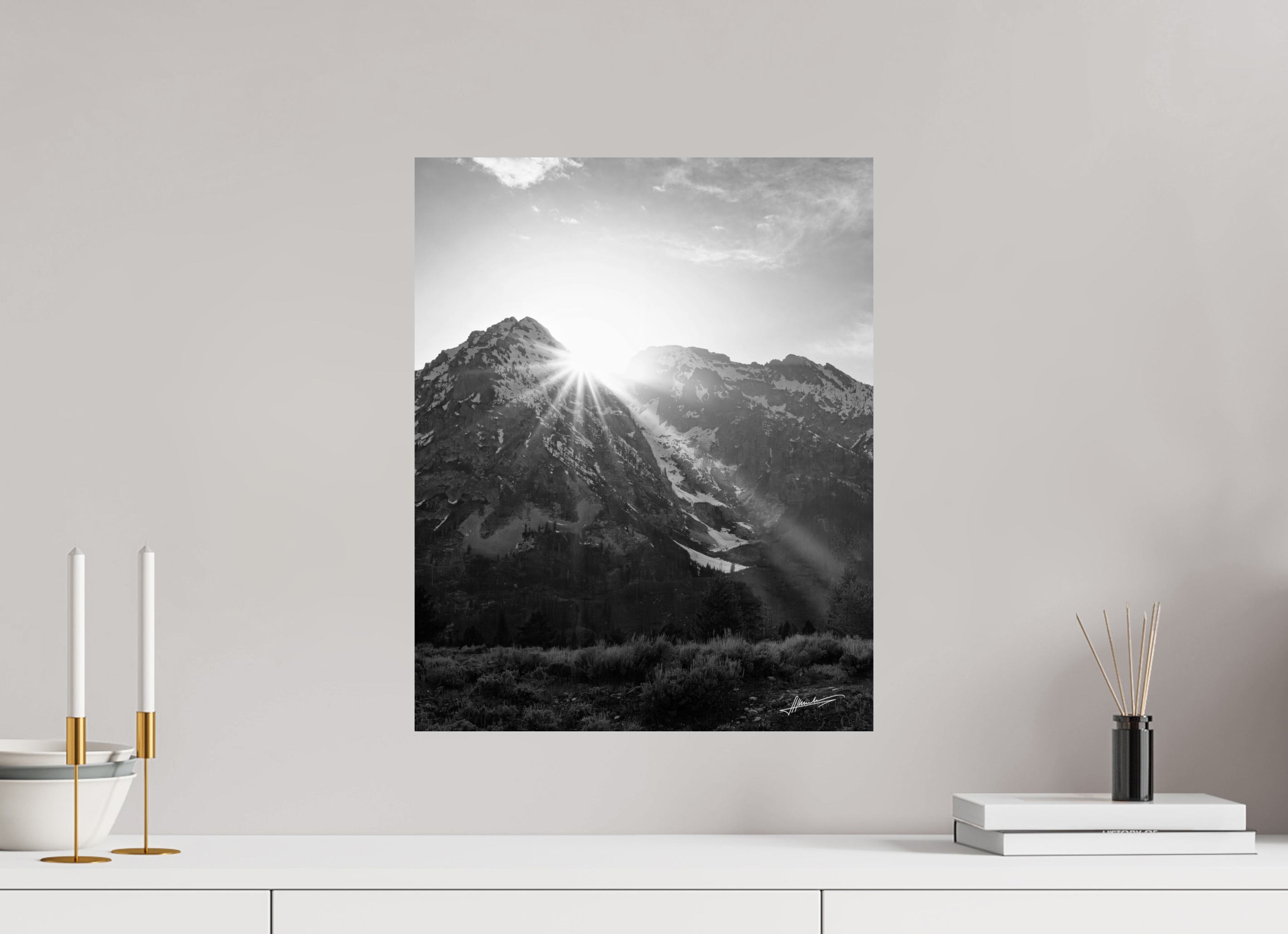 16 x 20″, Photo Print On Ilford Baryta Paper The Last Ray