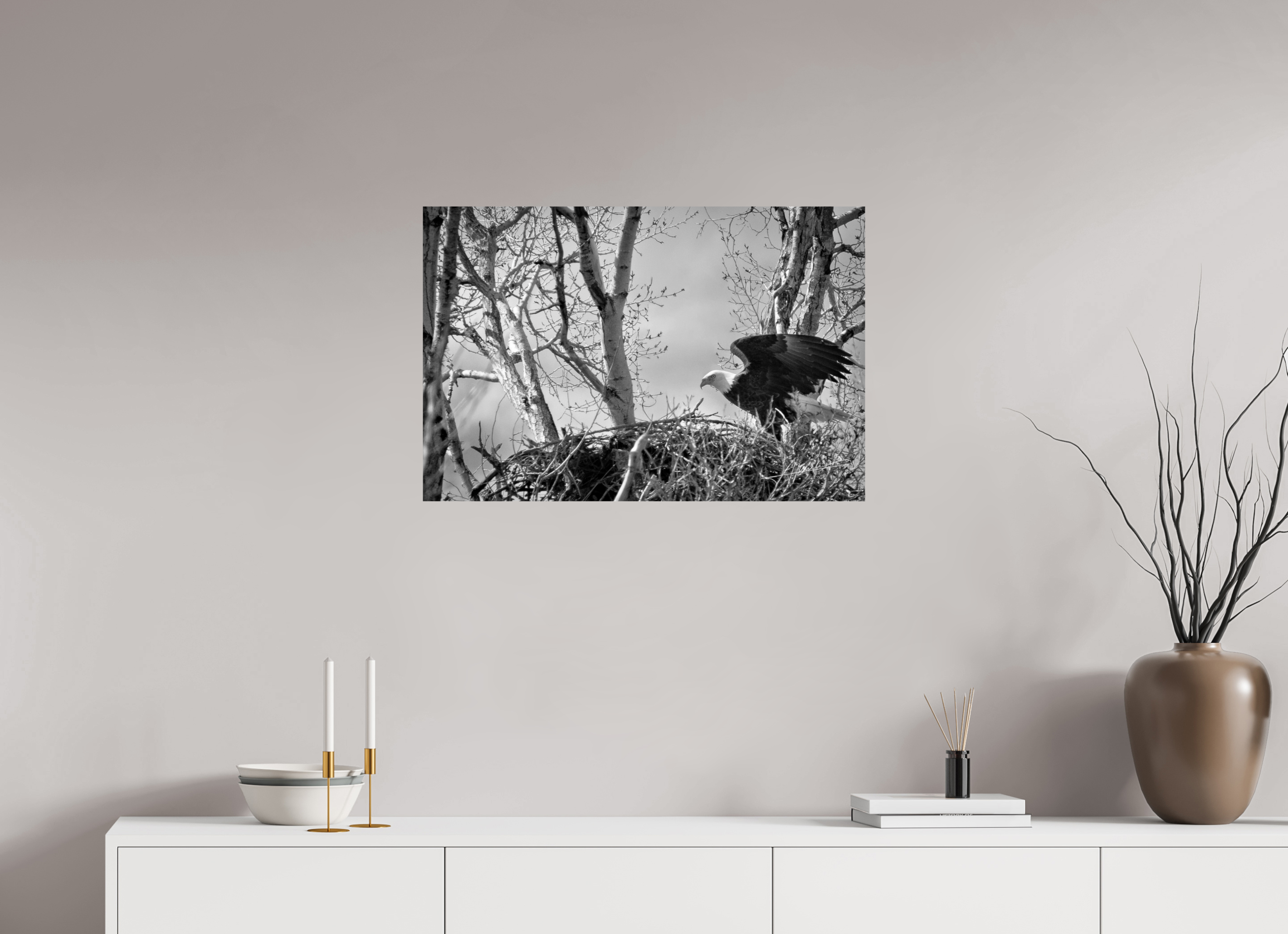 30 x 20″, Photo Print On Ilford Baryta Paper The Eagles Nest
