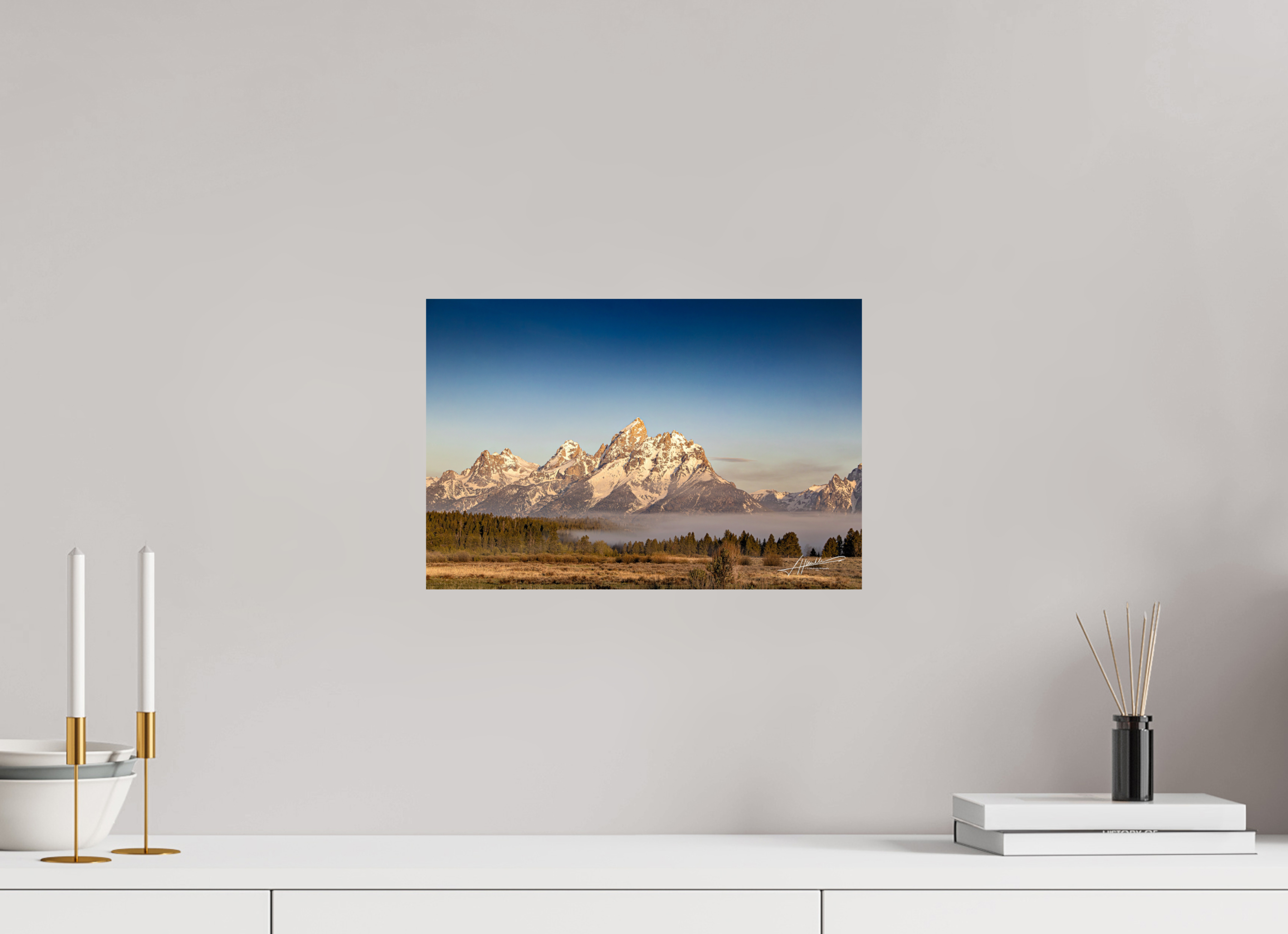 15 x 10″, ChromaLuxe HD Metal Above the Fog