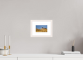 6.5 x 4″, Solid Wood Frame with Passe-partout The Nesting Goose