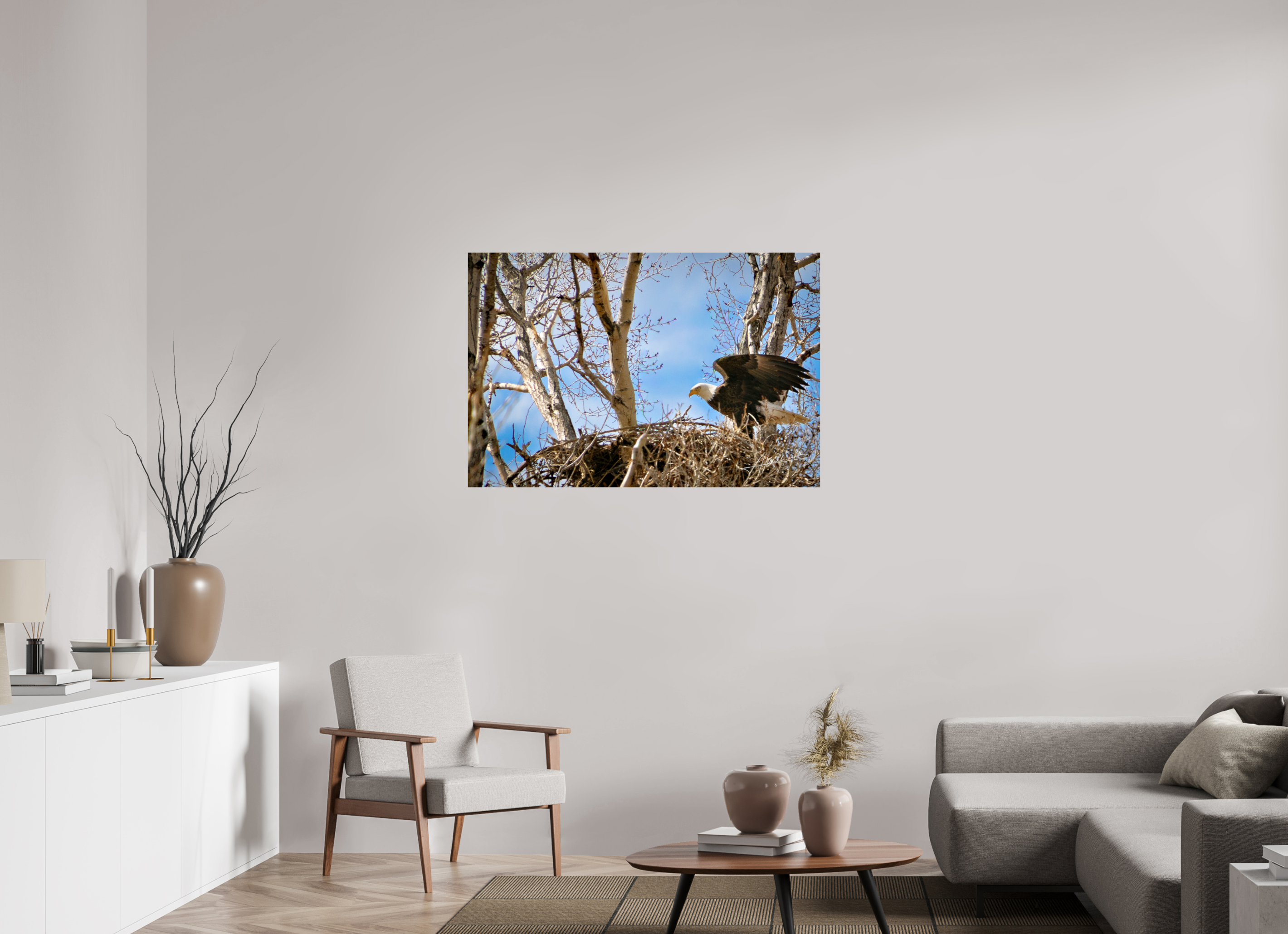 45 x 30″, Fine Art Print The Eagles Nest