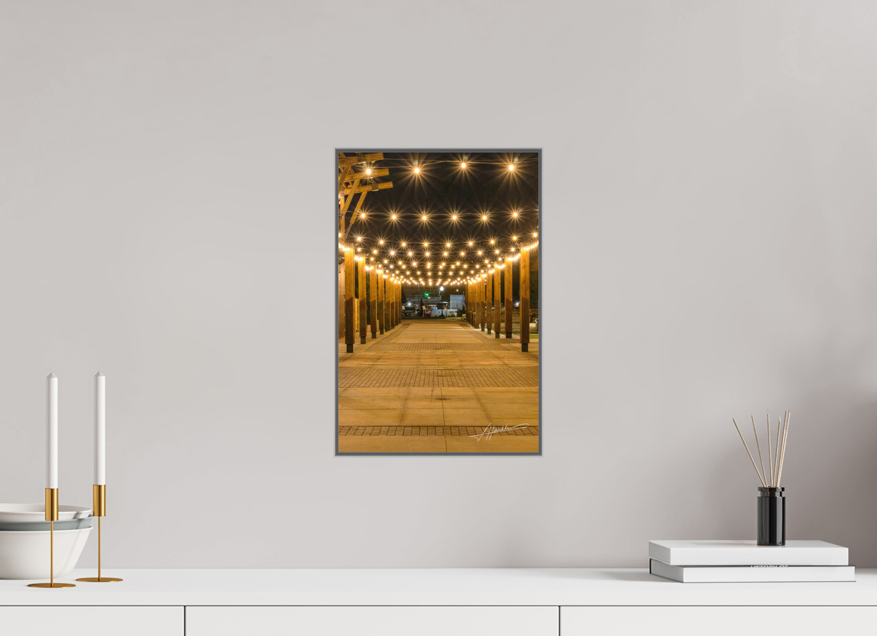 10 x 15″, Aluminum ArtBox Guiding Lights