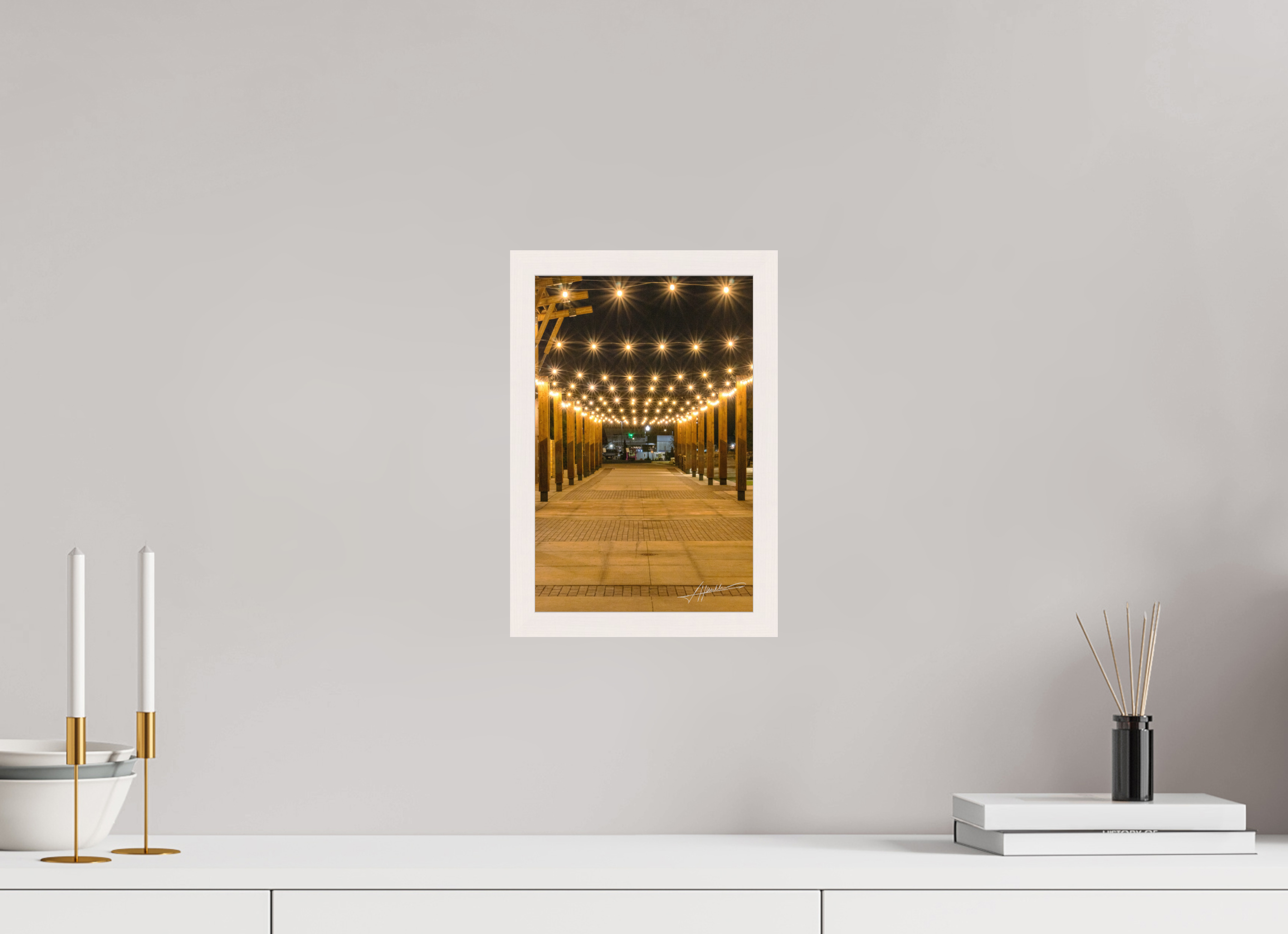 8 x 12″, Gallery Frame Guiding Lights