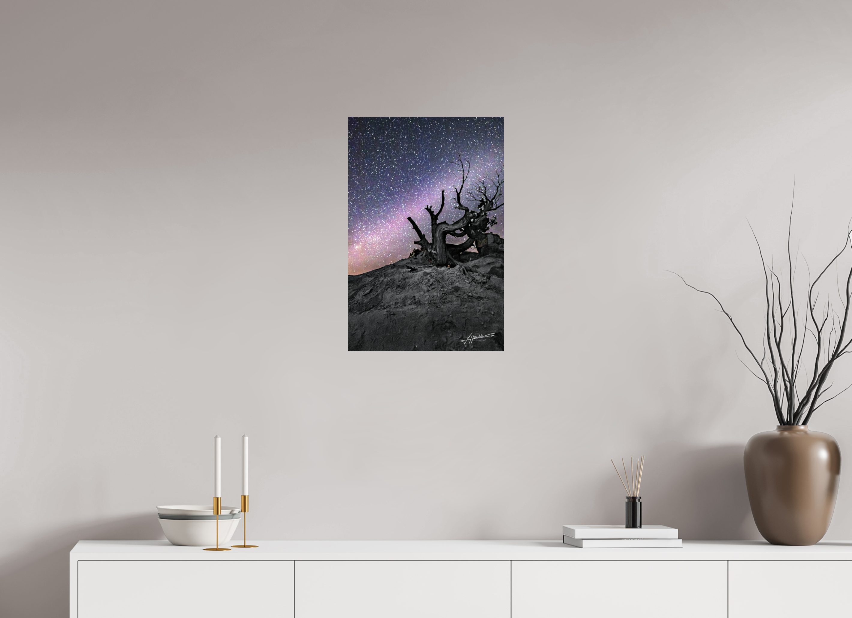 16 x 24″, Photo Print On Fuji Crystal DP II Reaching the Milky Way