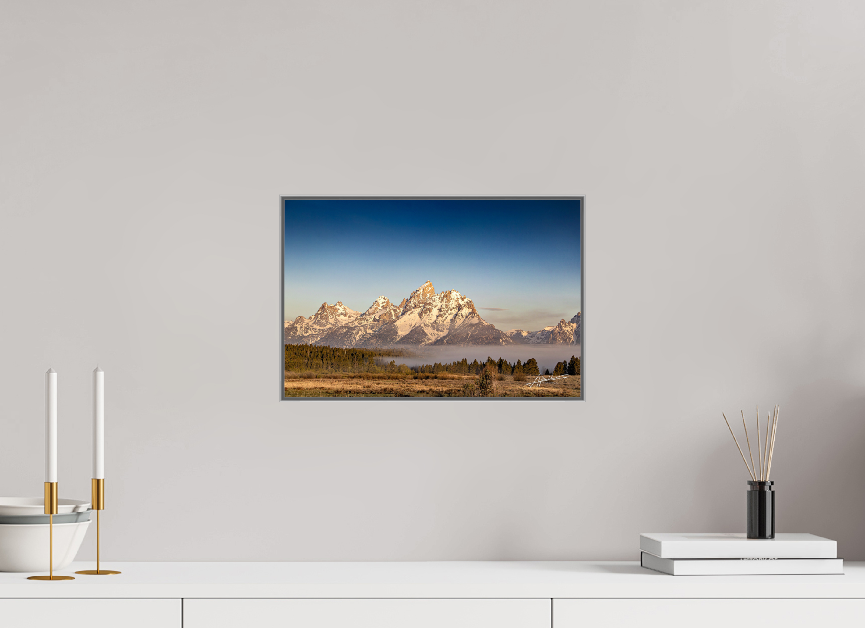 15 x 10″, Aluminum ArtBox Above the Fog