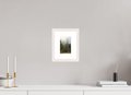 4 x 6″, Solid Wood Frame with Passe-partout The Lifting Fog