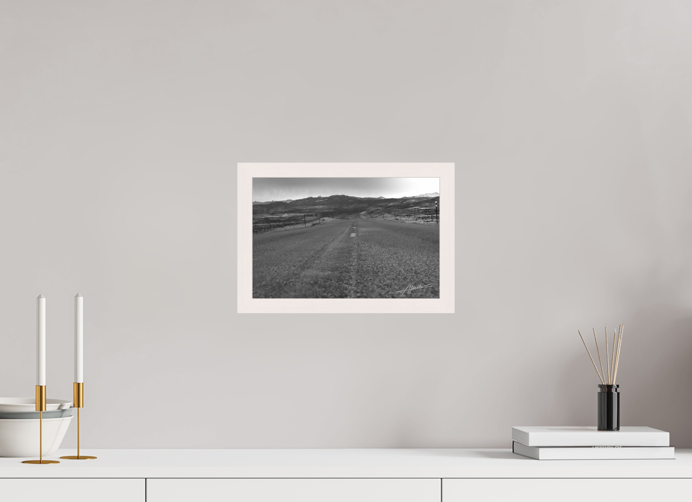12 x 8″, Shadow Box Frame Highway to the Storm