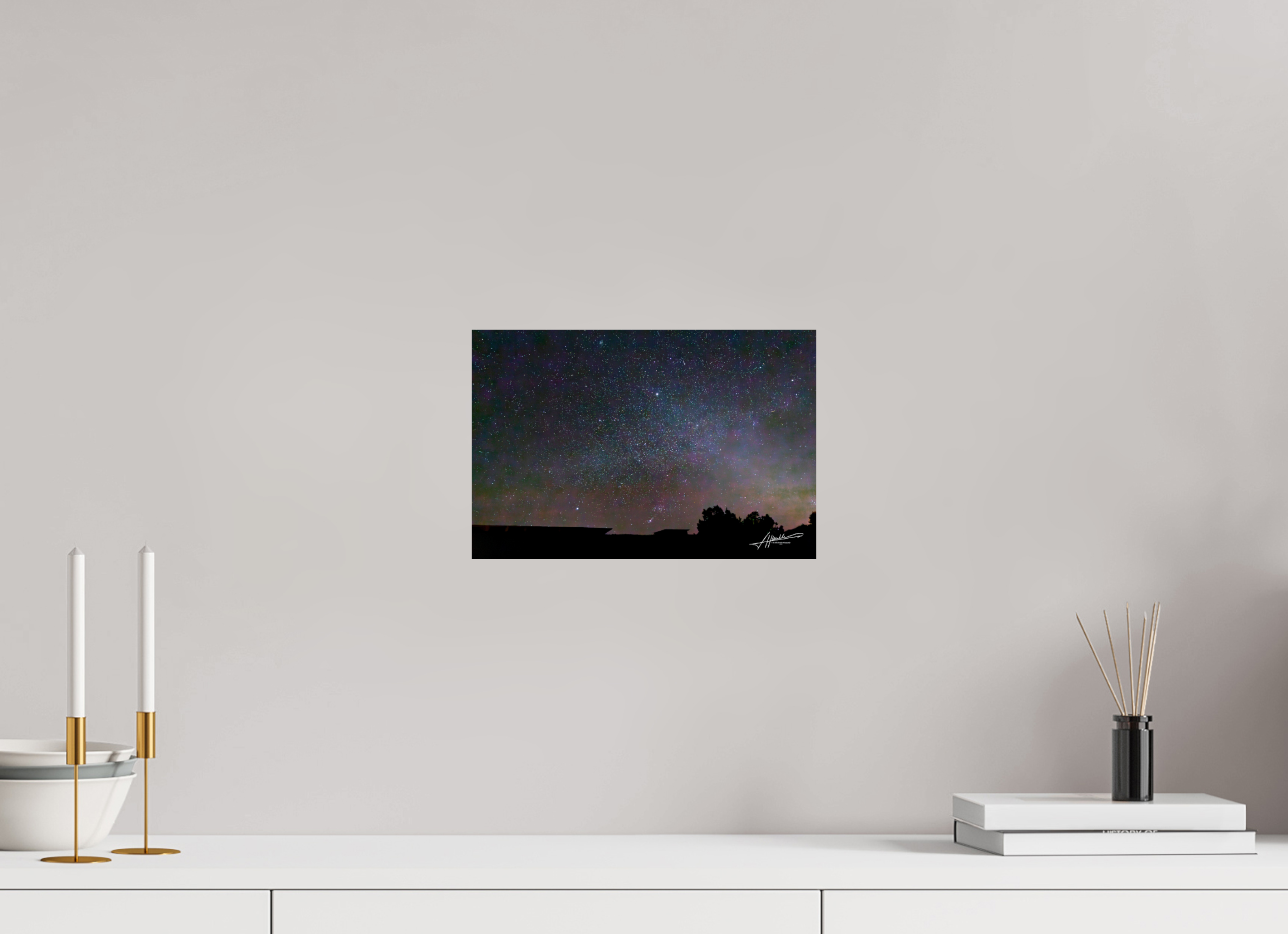 12 x 8″, Photo Print On Fujiflex High Gloss Watching the Stars