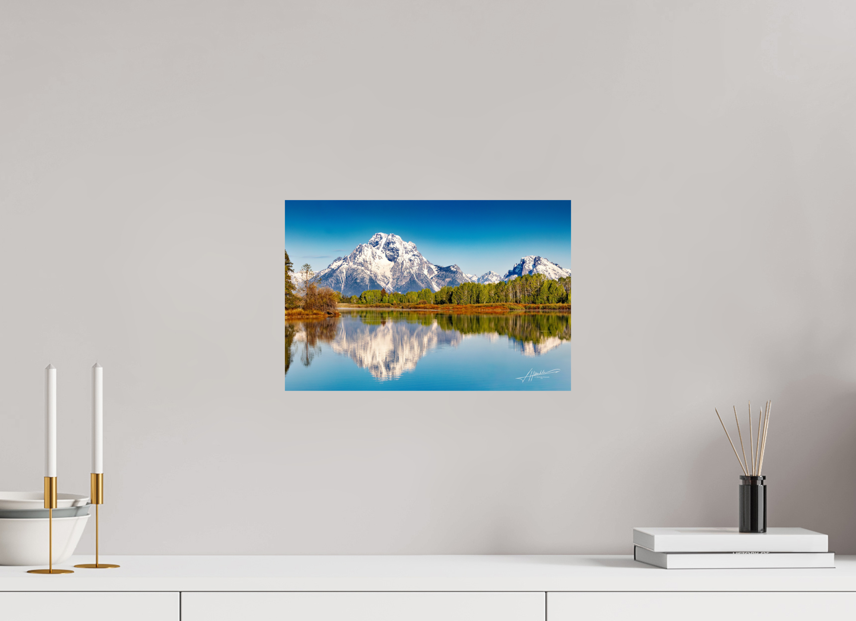15 x 10″, Photo Print On Fuji Crystal DP II Serene Reflection