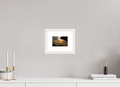 6 x 4″, Solid Wood Frame with Passe-partout Silver Lining